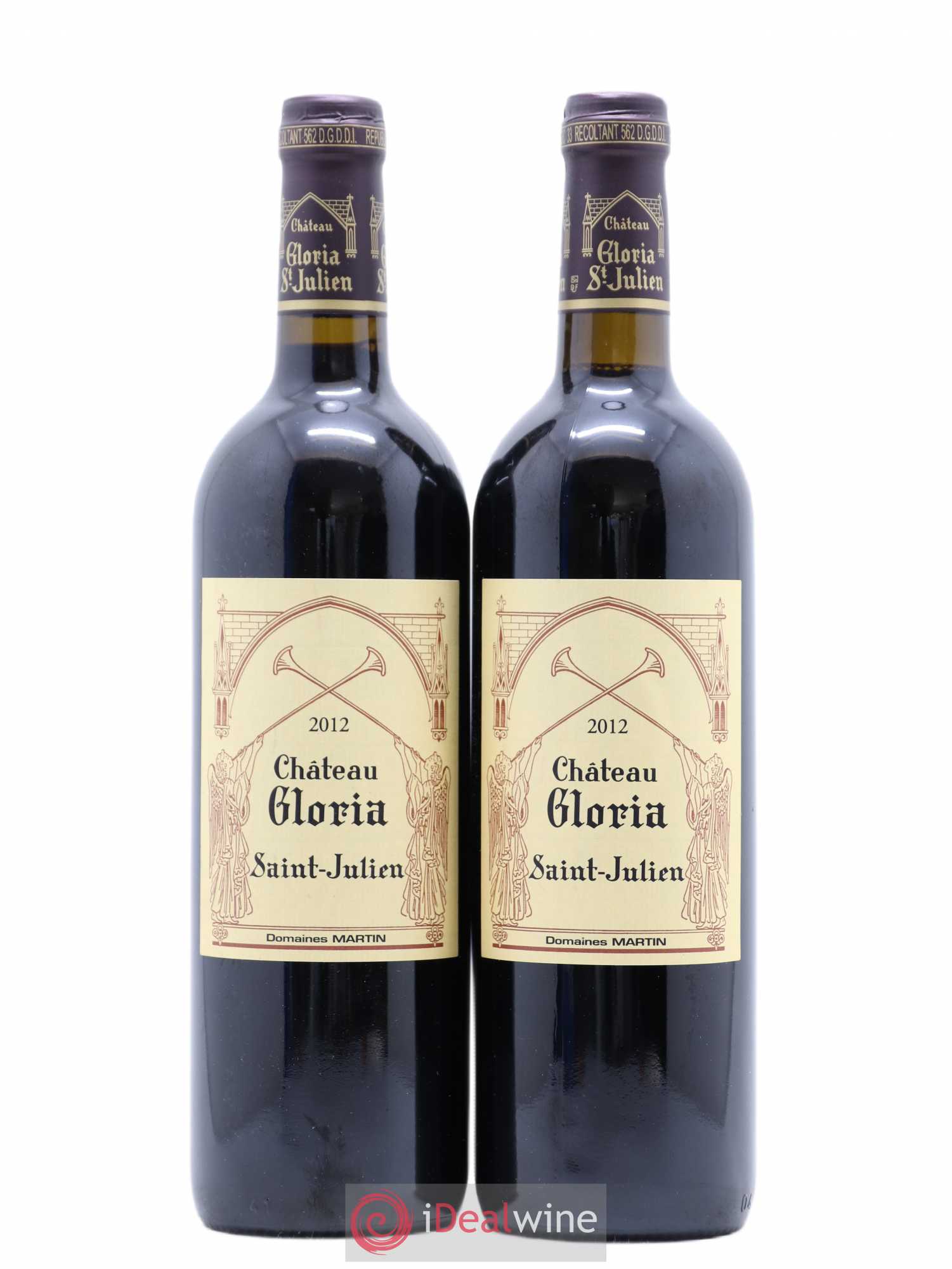 Château Gloria 2012 - Lot de 2 bouteilles - 0