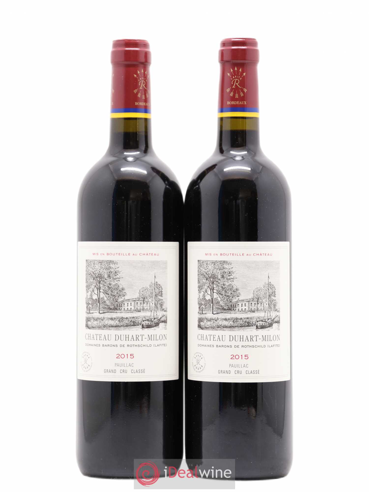 Château Duhart-Milon 4ème Grand Cru Classé 2015 - Lot de 2 bouteilles - 0
