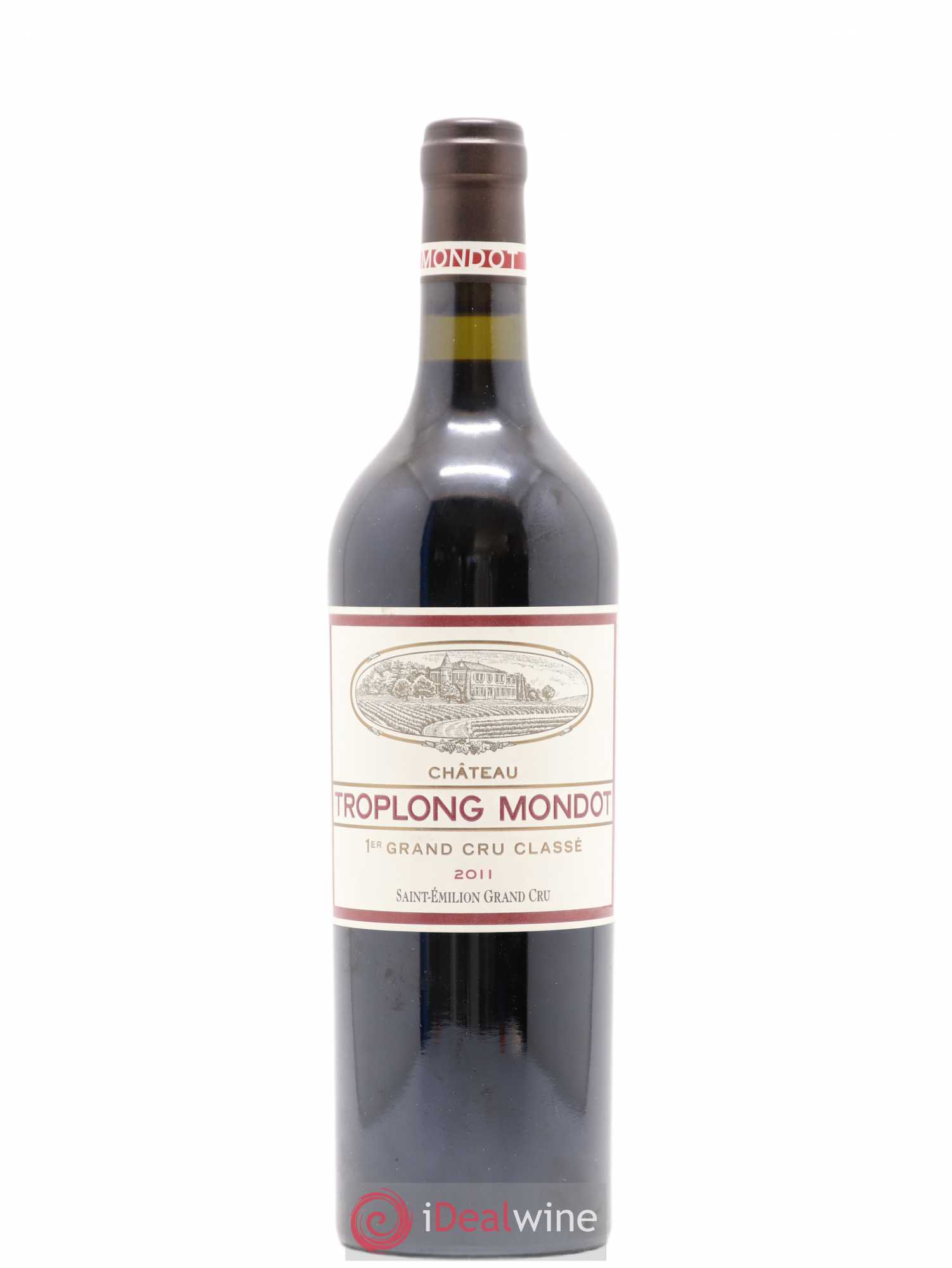 Château Troplong Mondot 1er Grand Cru Classé B 2011 - Lot de 1 bouteille - 0