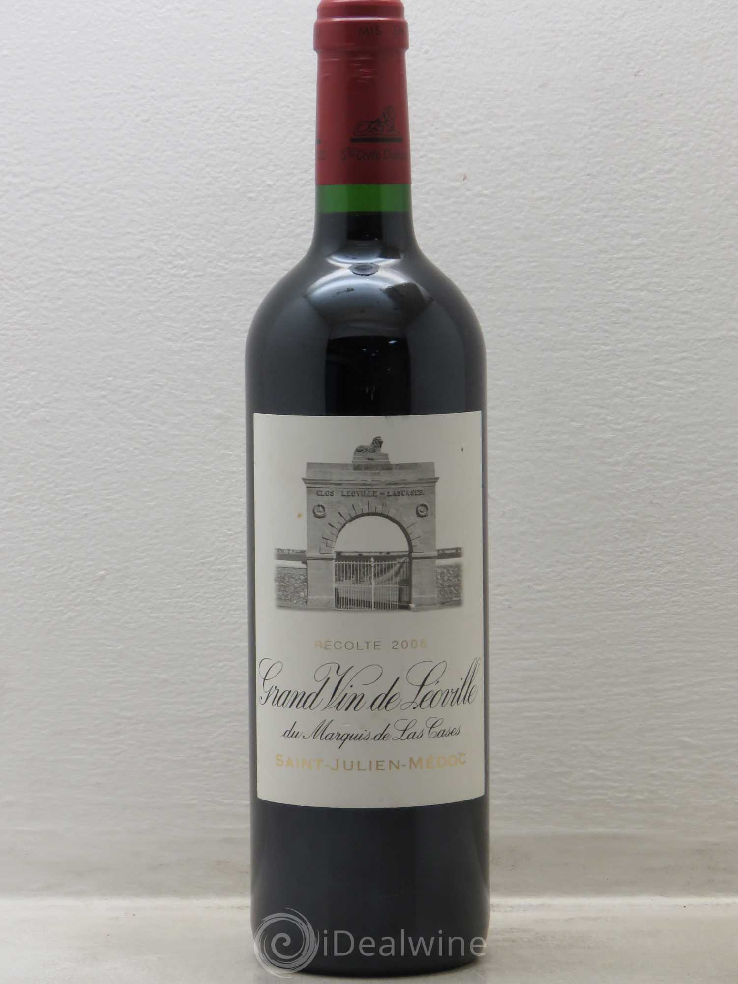 Château Léoville Las Cases 2ème Grand Cru Classé 2006 - Lot de 1 bouteille - 0