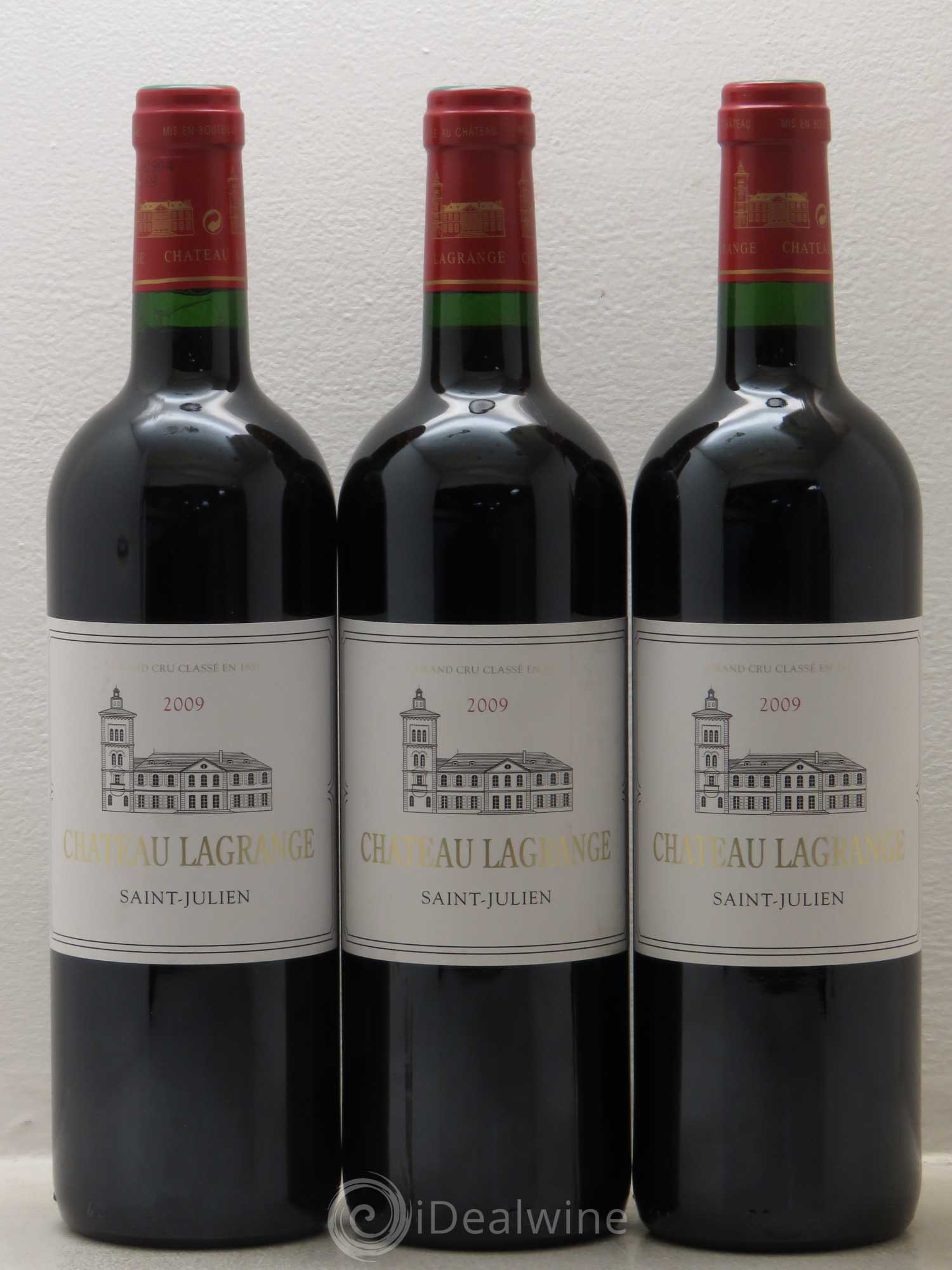 Château Lagrange 3ème Grand Cru Classé 2009 - Lot de 3 bouteilles - 0