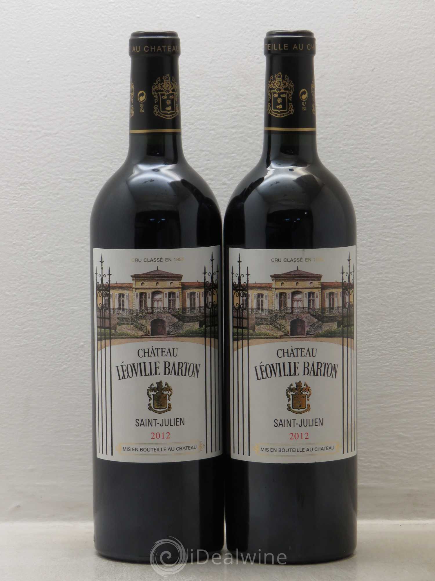 Château Léoville Barton 2ème Grand Cru Classé 2012 - Lot de 2 bouteilles - 0