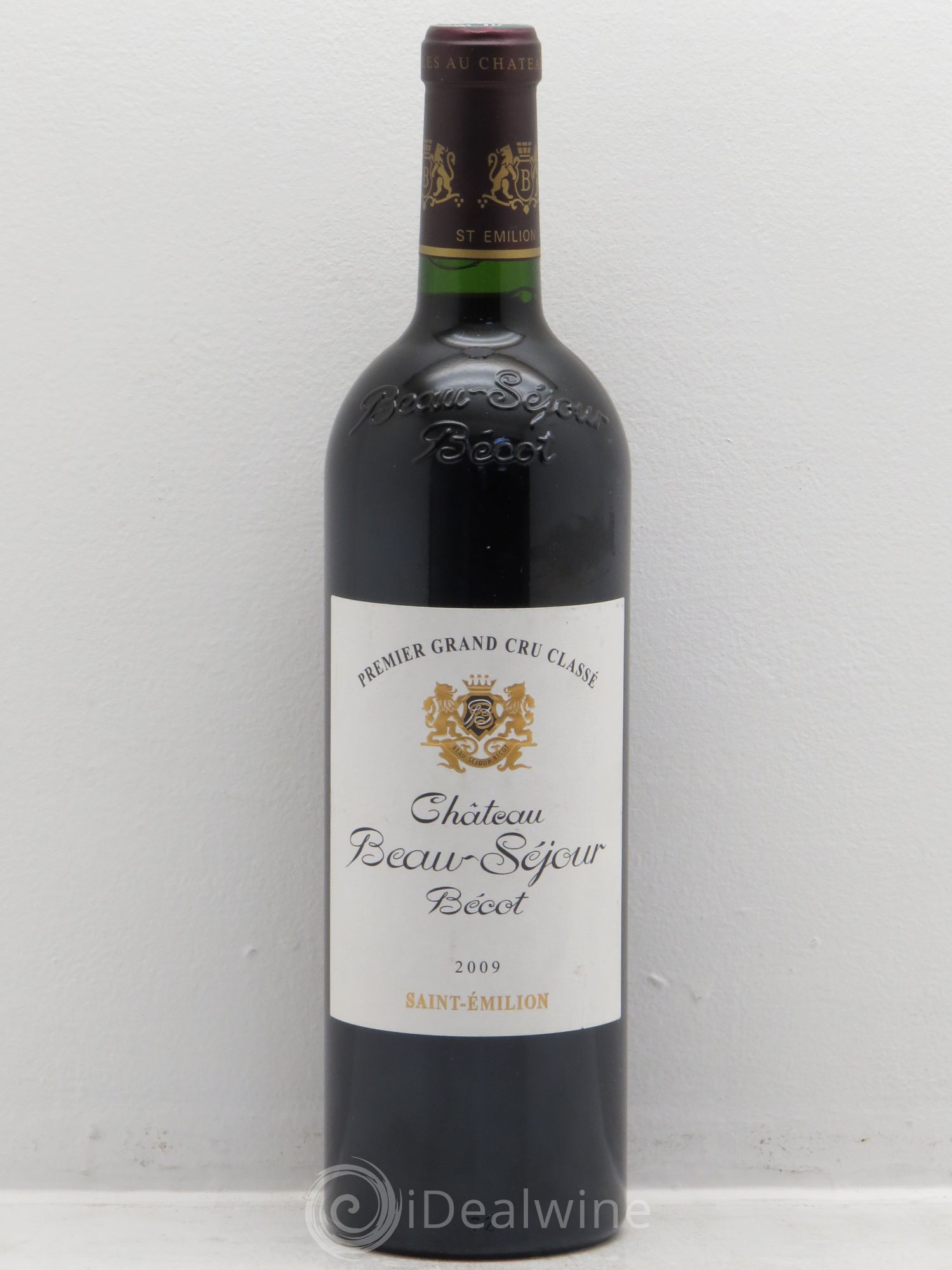 Château Beau-Séjour Bécot 1er Grand Cru Classé B 2009 - Lot de 6 bouteilles - 0