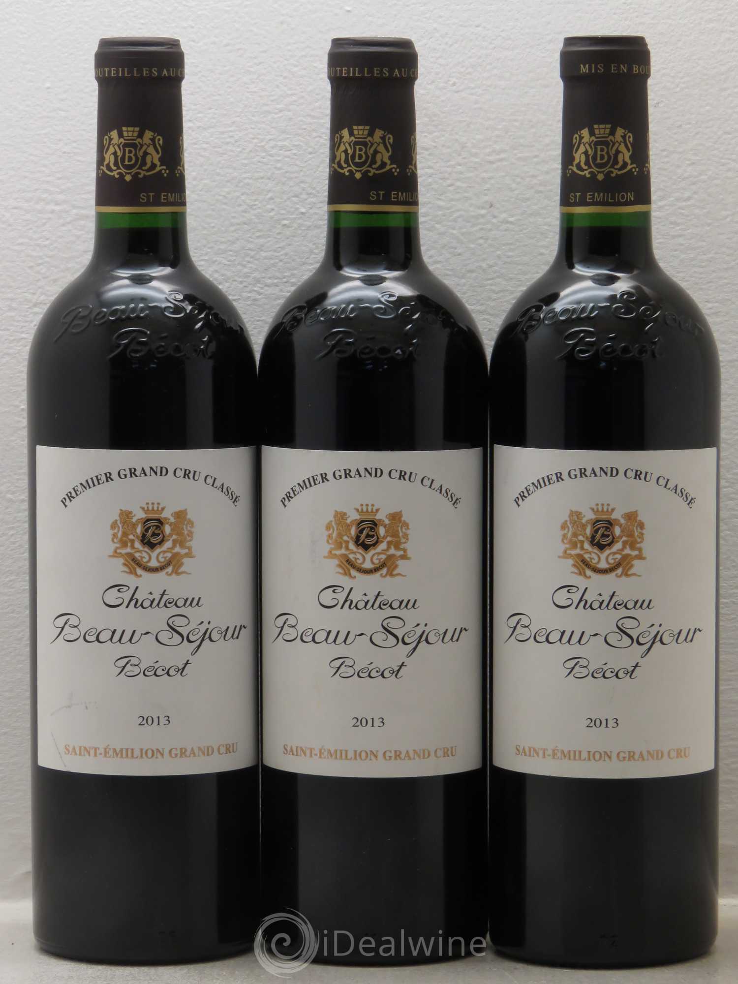 Château Beau-Séjour Bécot 1er Grand Cru Classé B 2013 - Lot de 6 bouteilles - 2