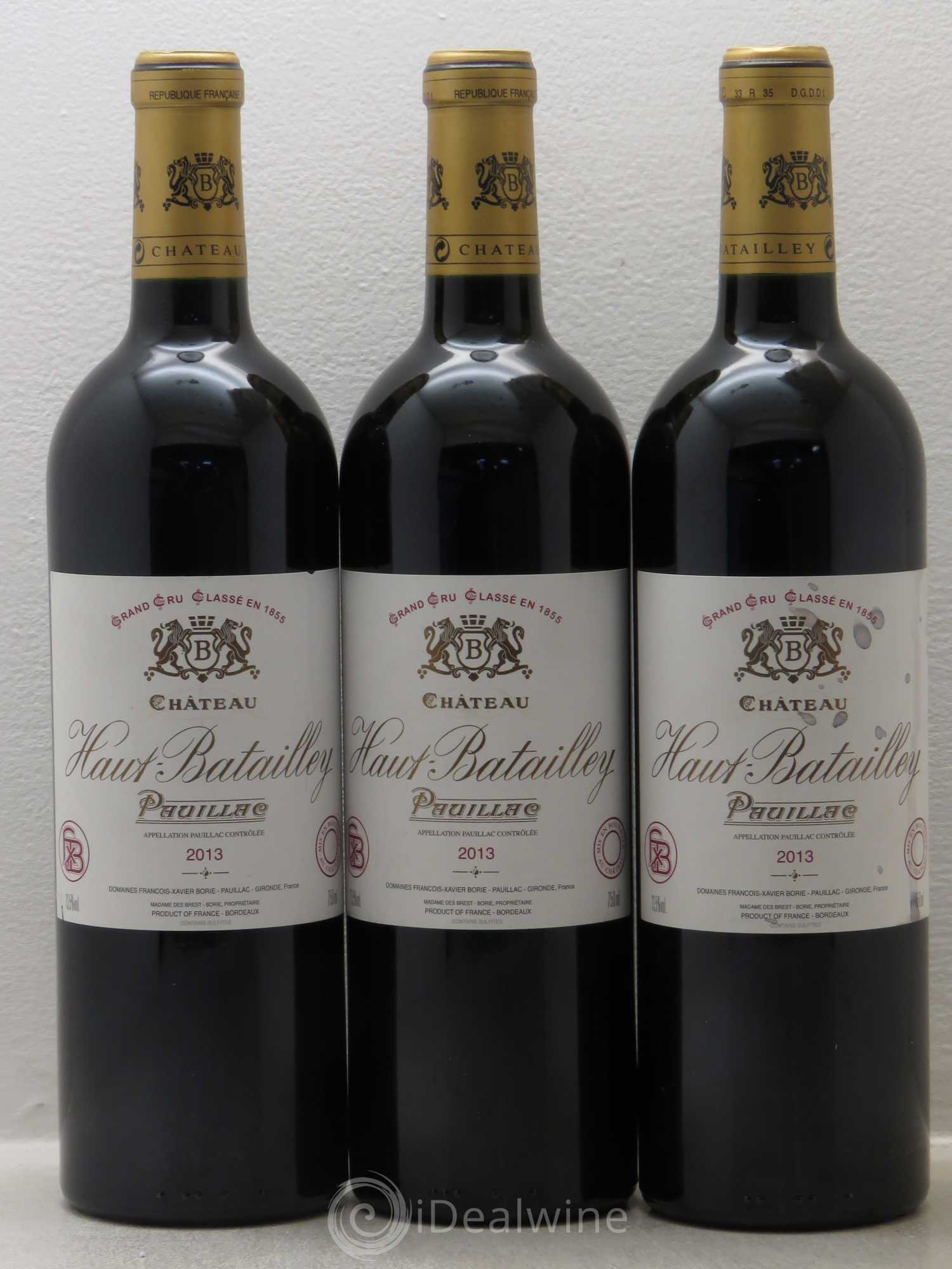 Château Haut Batailley 5ème Grand Cru Classé 2013 - Lot de 6 bouteilles - 2