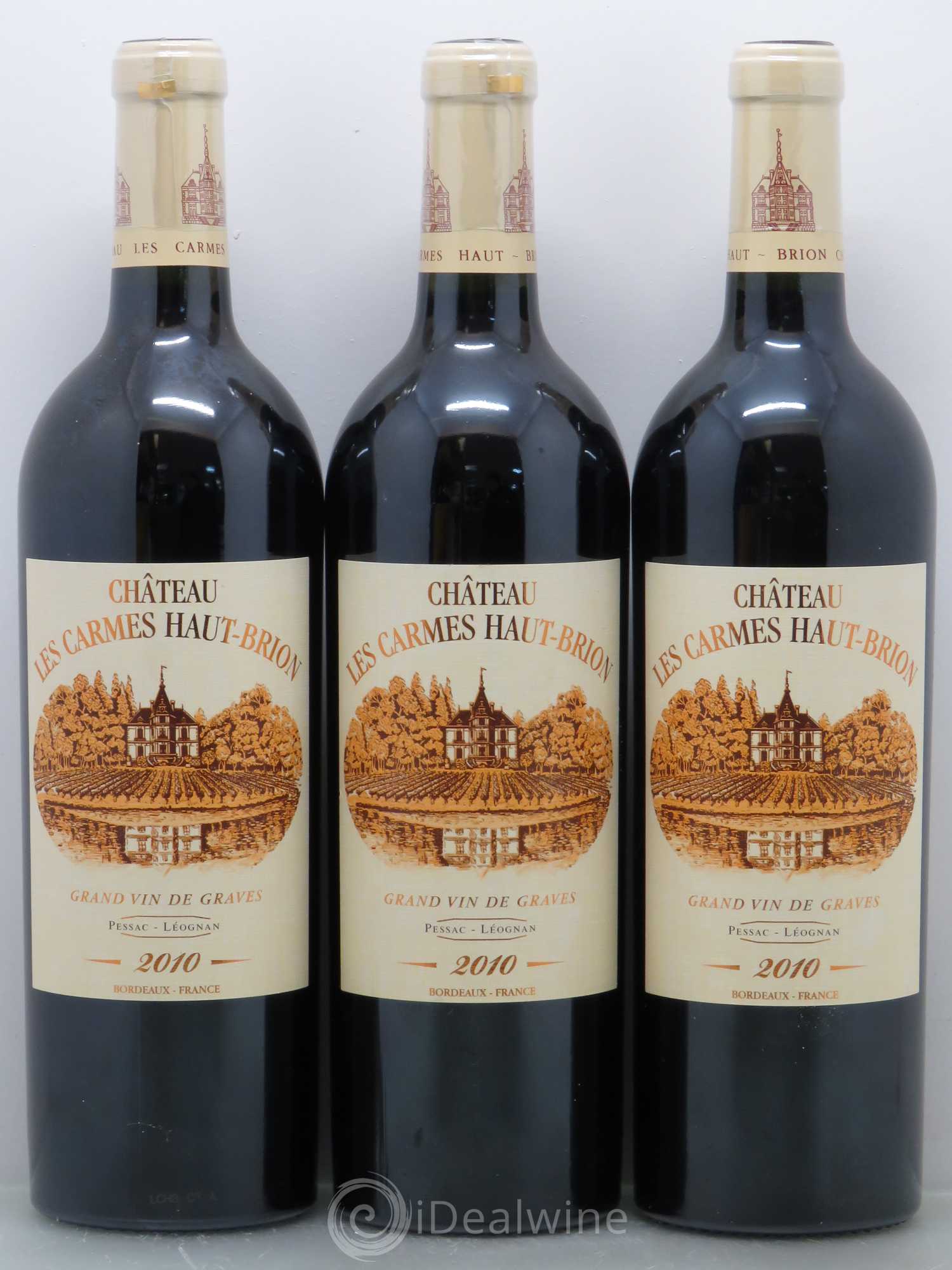 Château Les Carmes Haut-Brion 2010 - Lot de 6 bouteilles - 2