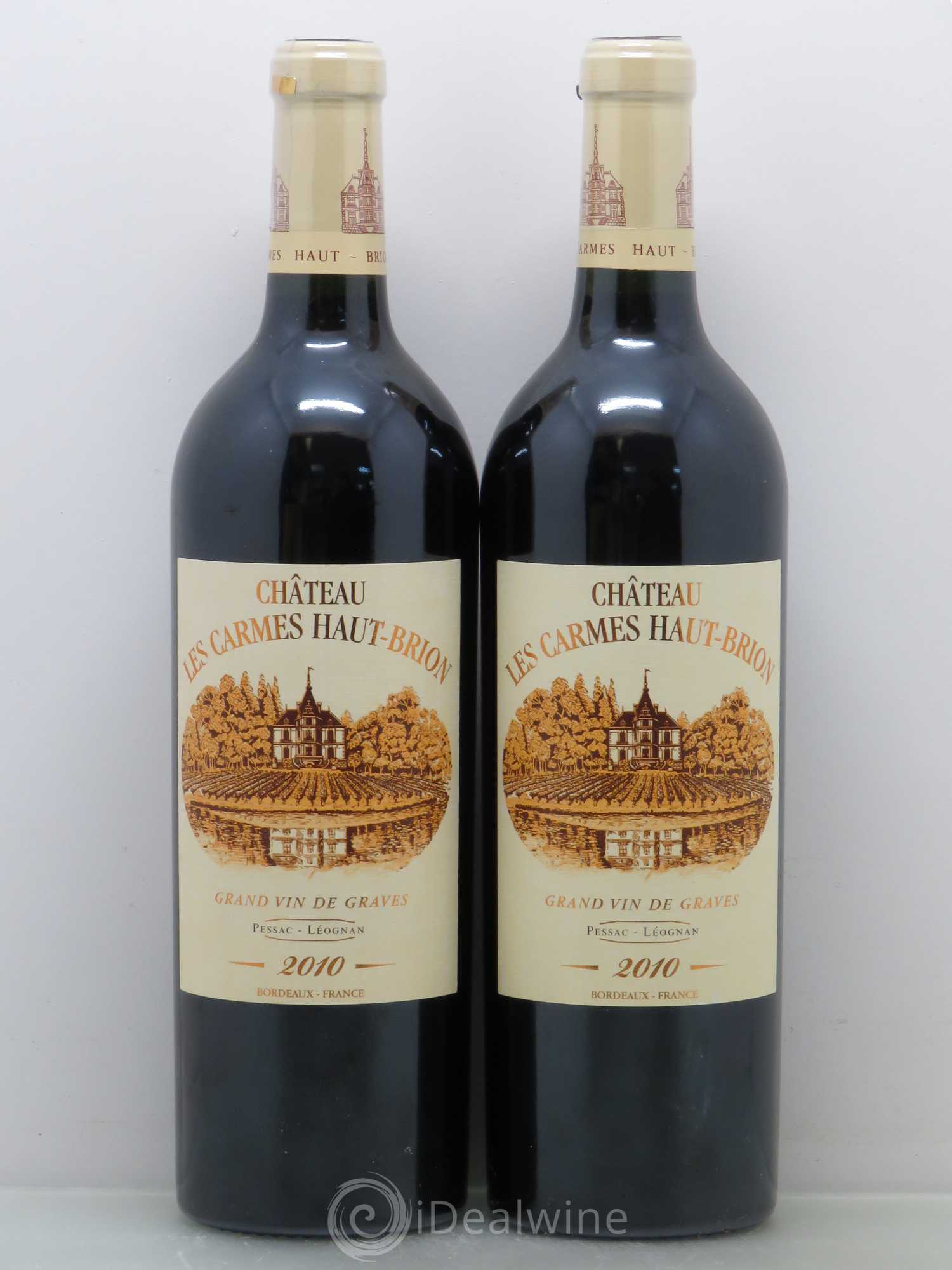 Château Les Carmes Haut-Brion 2010 - Lot de 5 bouteilles - 2