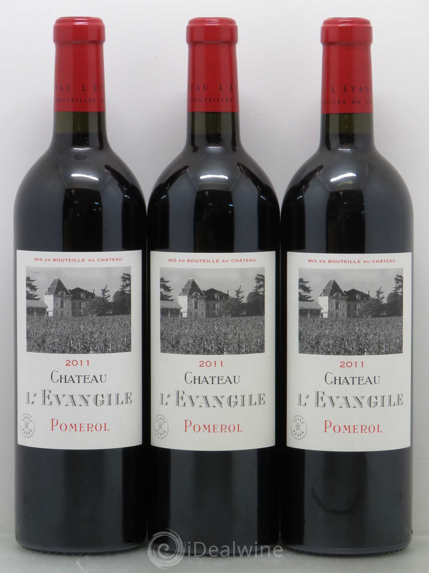 Château l' Évangile 2011 - Lot de 6 bouteilles - 2