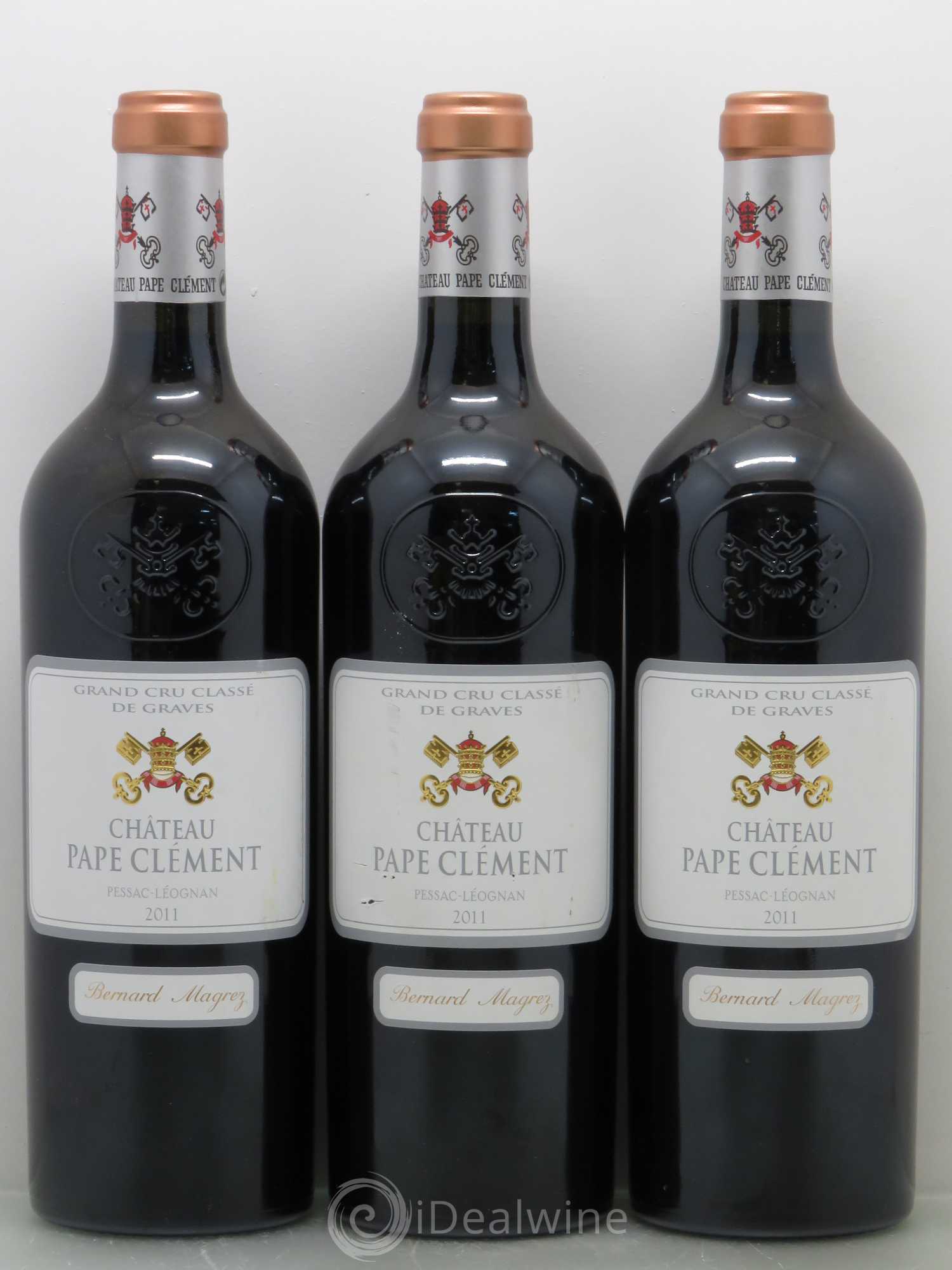 Château Pape Clément Cru Classé de Graves 2011 - Lot de 3 bouteilles - 0