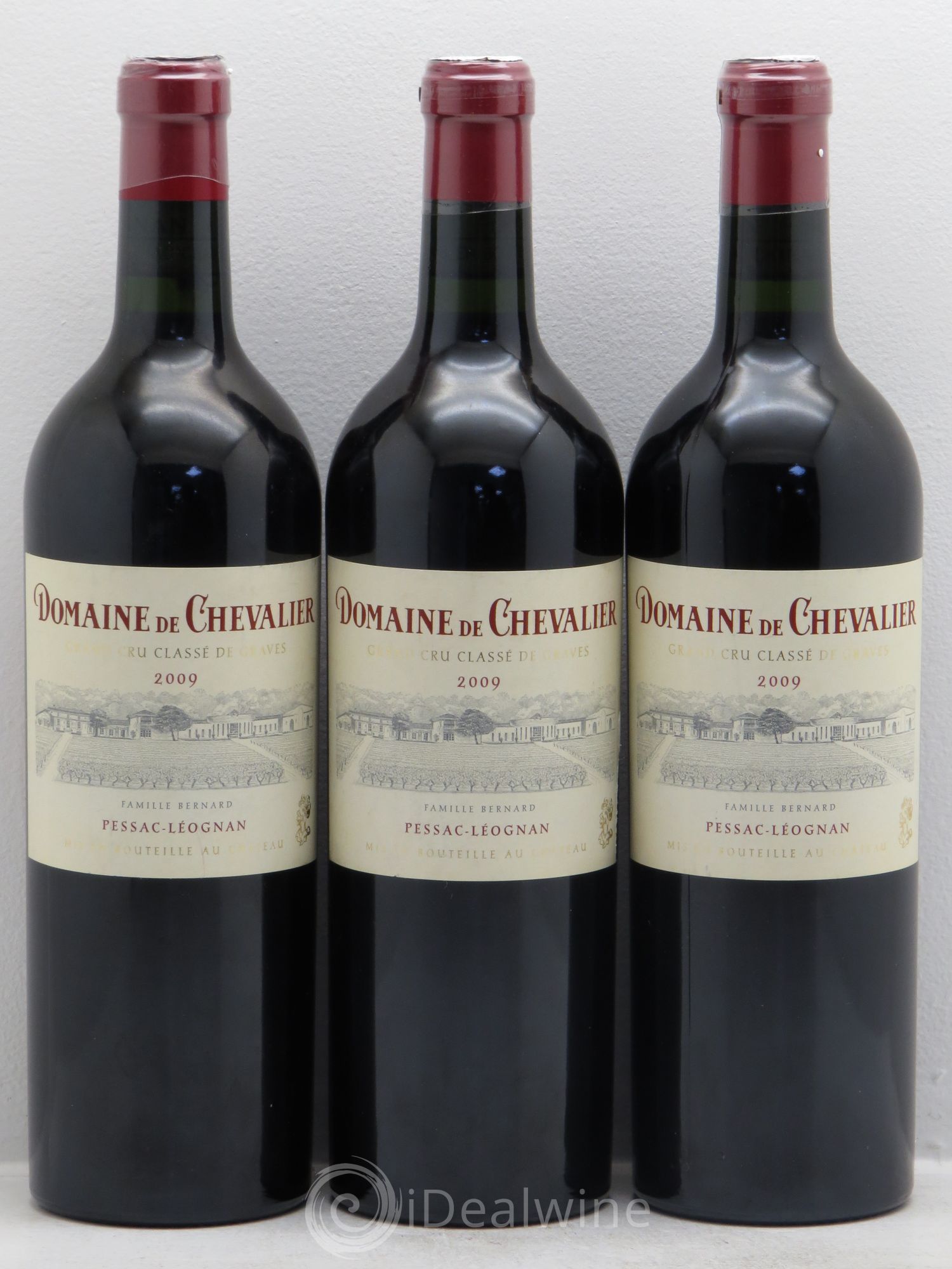 Domaine de Chevalier Cru Classé de Graves 2009 - Lot de 3 bouteilles - 0