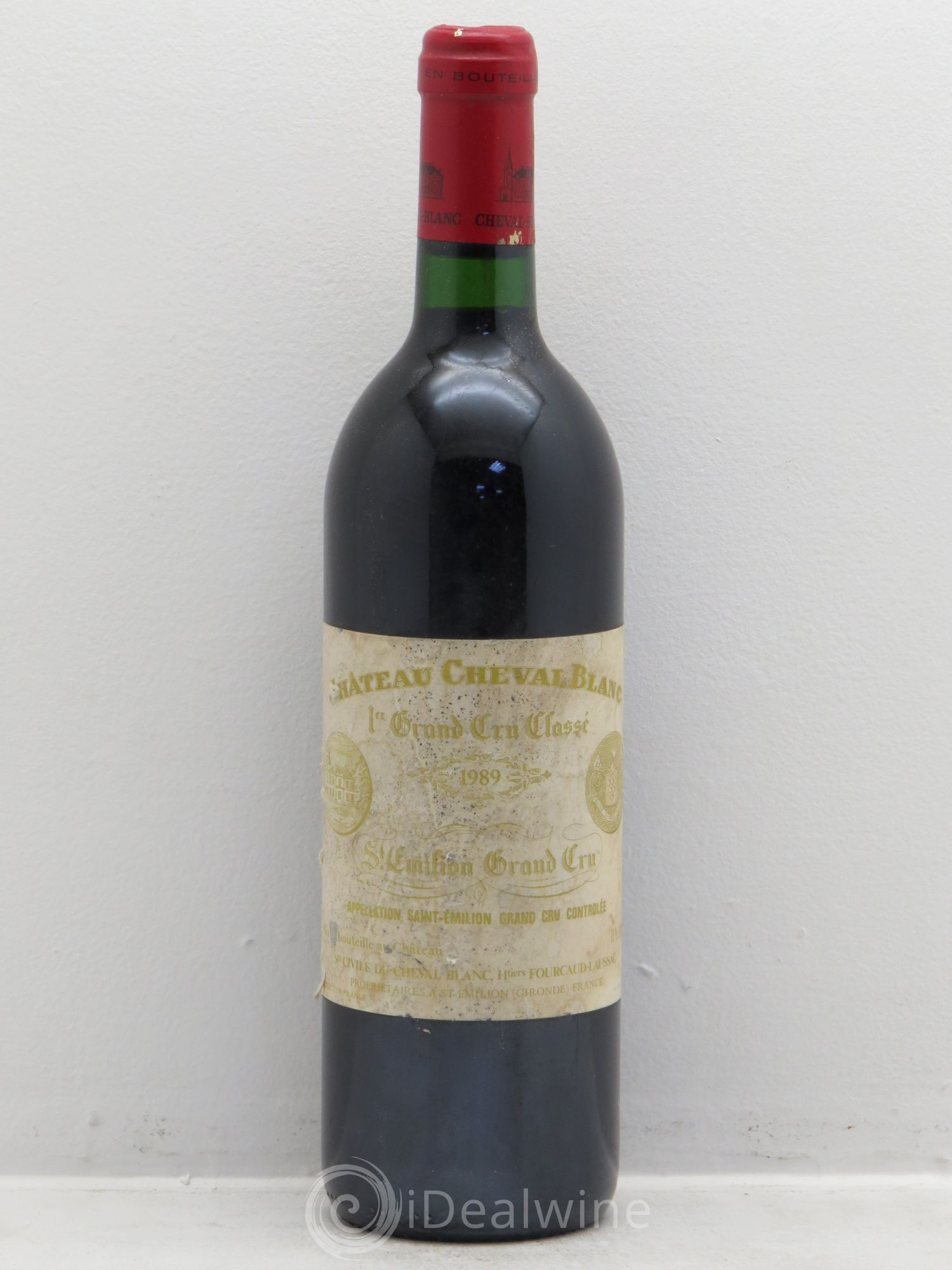 Château Cheval Blanc 1er Grand Cru Classé A 1989 - Lot de 1 bouteille - 0