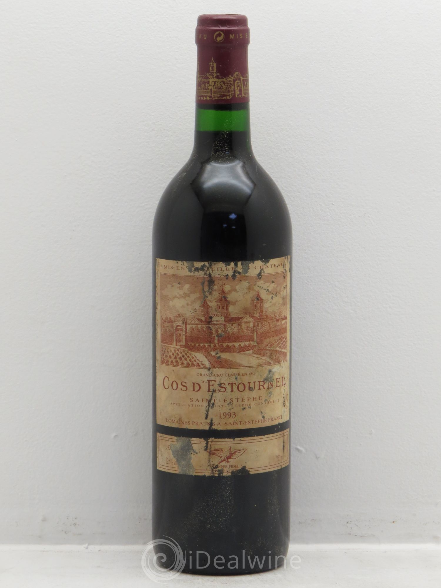 Cos d'Estournel 2ème Grand Cru Classé 1993 - Lot de 1 bouteille - 0
