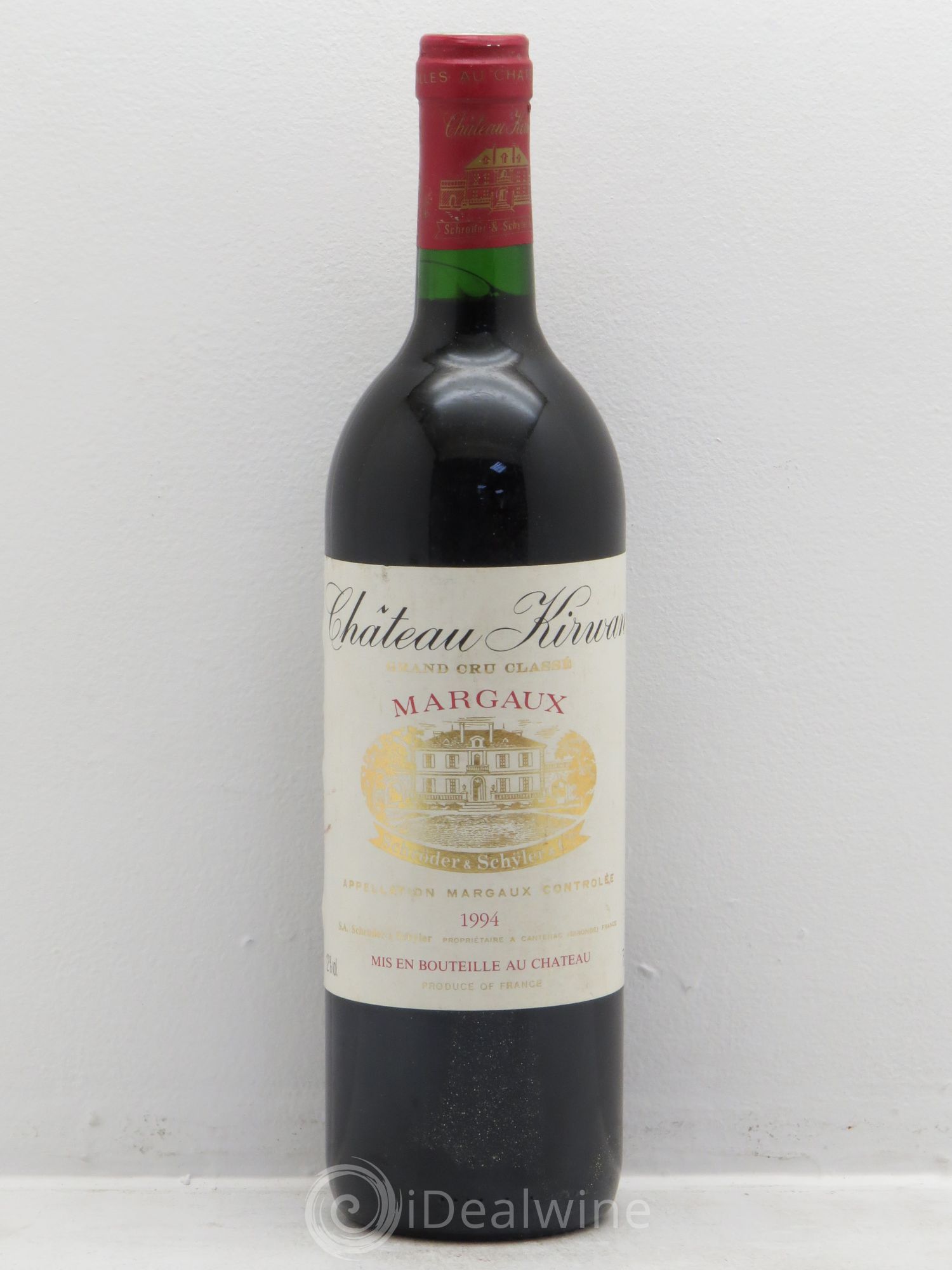 Château Kirwan 3ème Grand Cru Classé 1994 - Lot de 1 bouteille - 0
