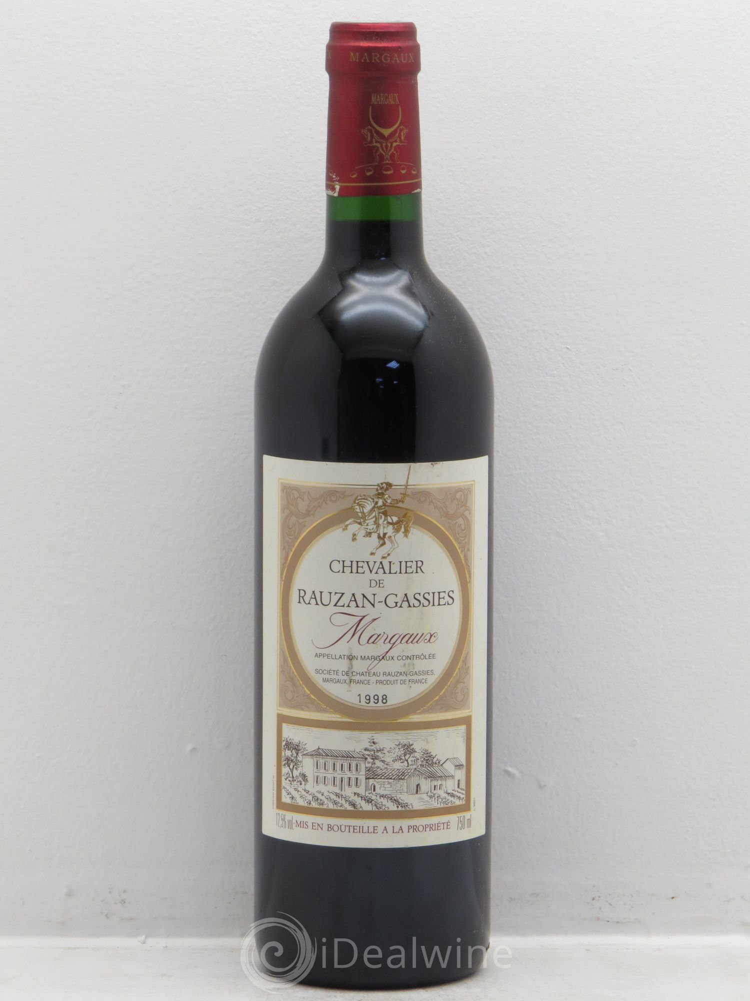 Château Rauzan-Gassies 2ème Grand Cru Classé 1998 - Lot de 1 bouteille - 0
