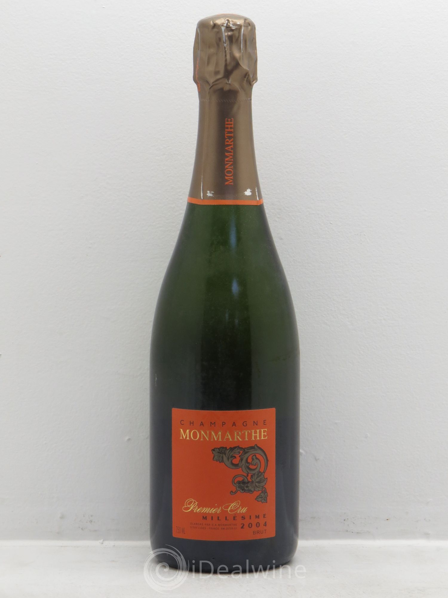 Champagne Monmarthe 1er cru 2004 - Posten von 1 Flasche - 0