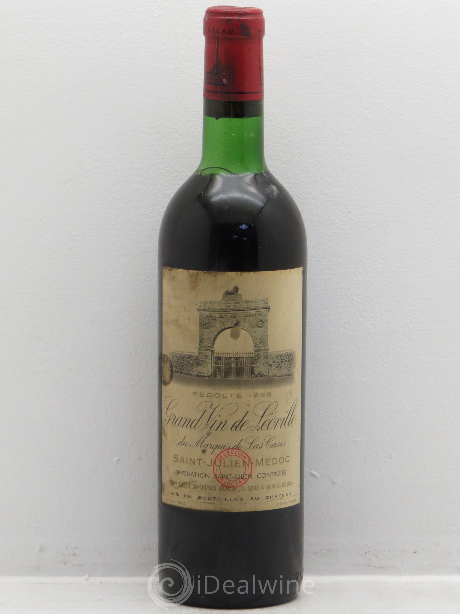 Château Léoville Las Cases 2ème Grand Cru Classé 1968 - Lot de 1 bouteille - 0