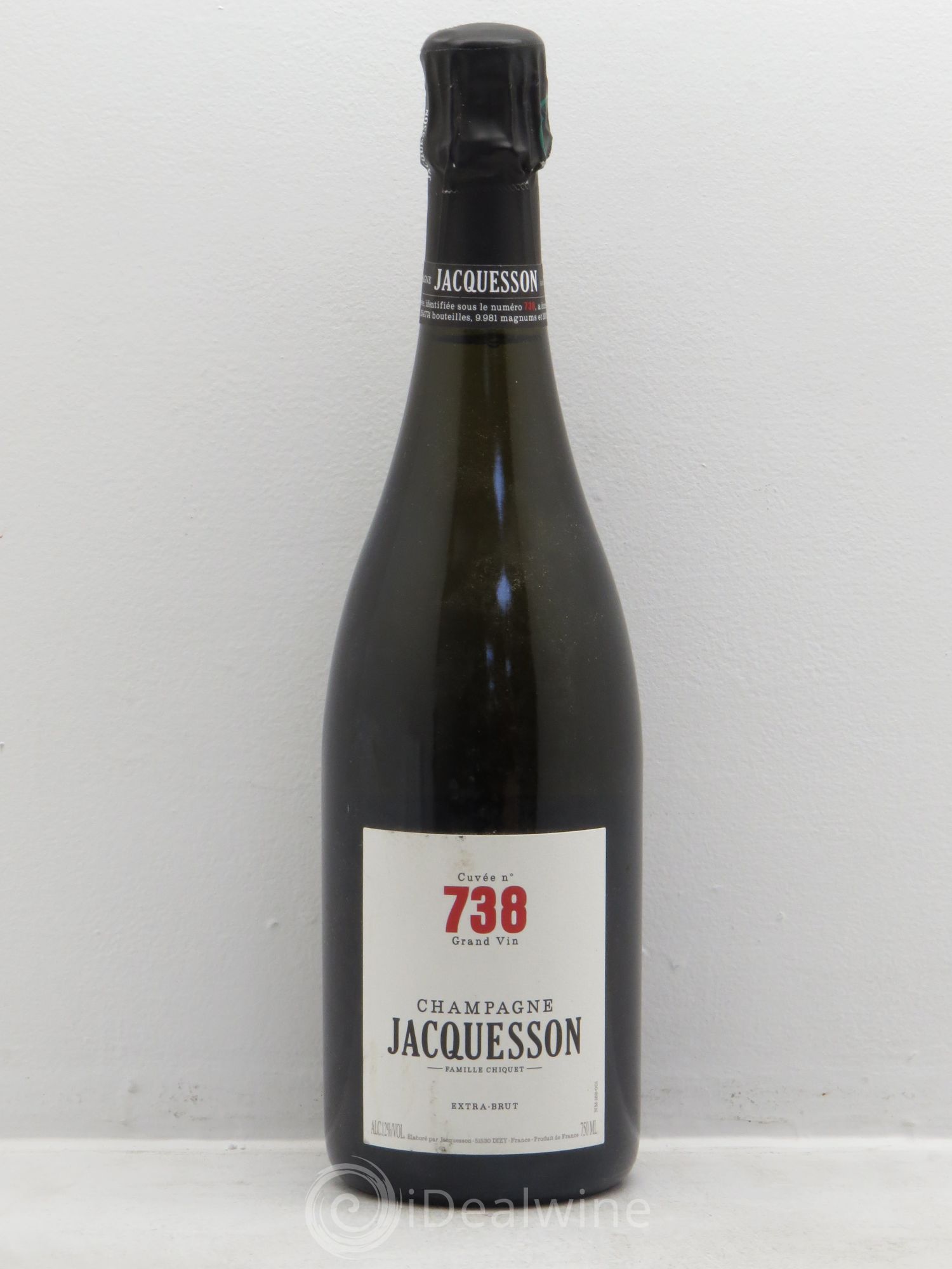 Cuvée 738 Extra-Brut Jacquesson - Lot de 1 bouteille - 0
