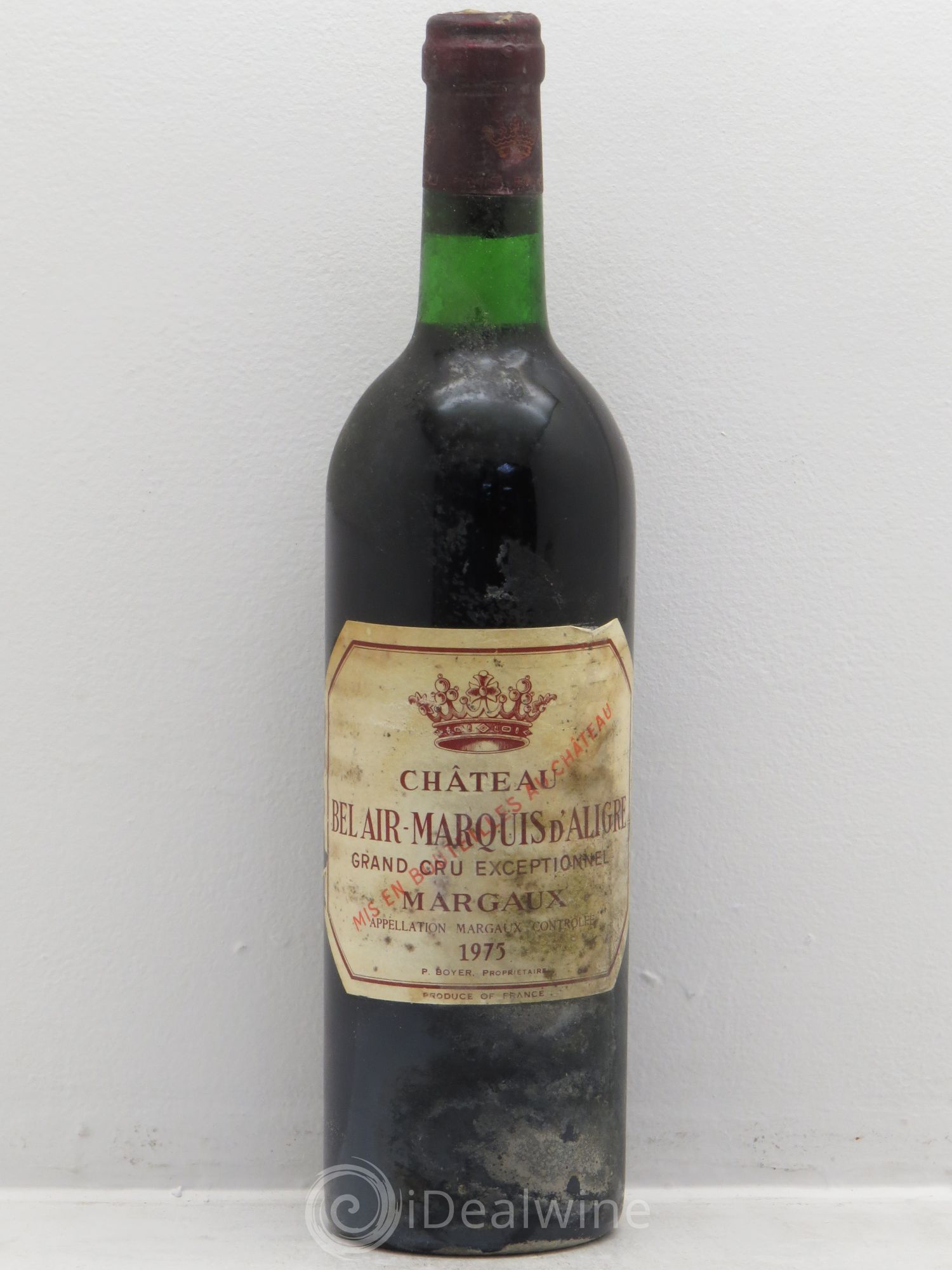 Château Bel Air Marquis d'Aligre 1975 - Lot de 1 bouteille - 0