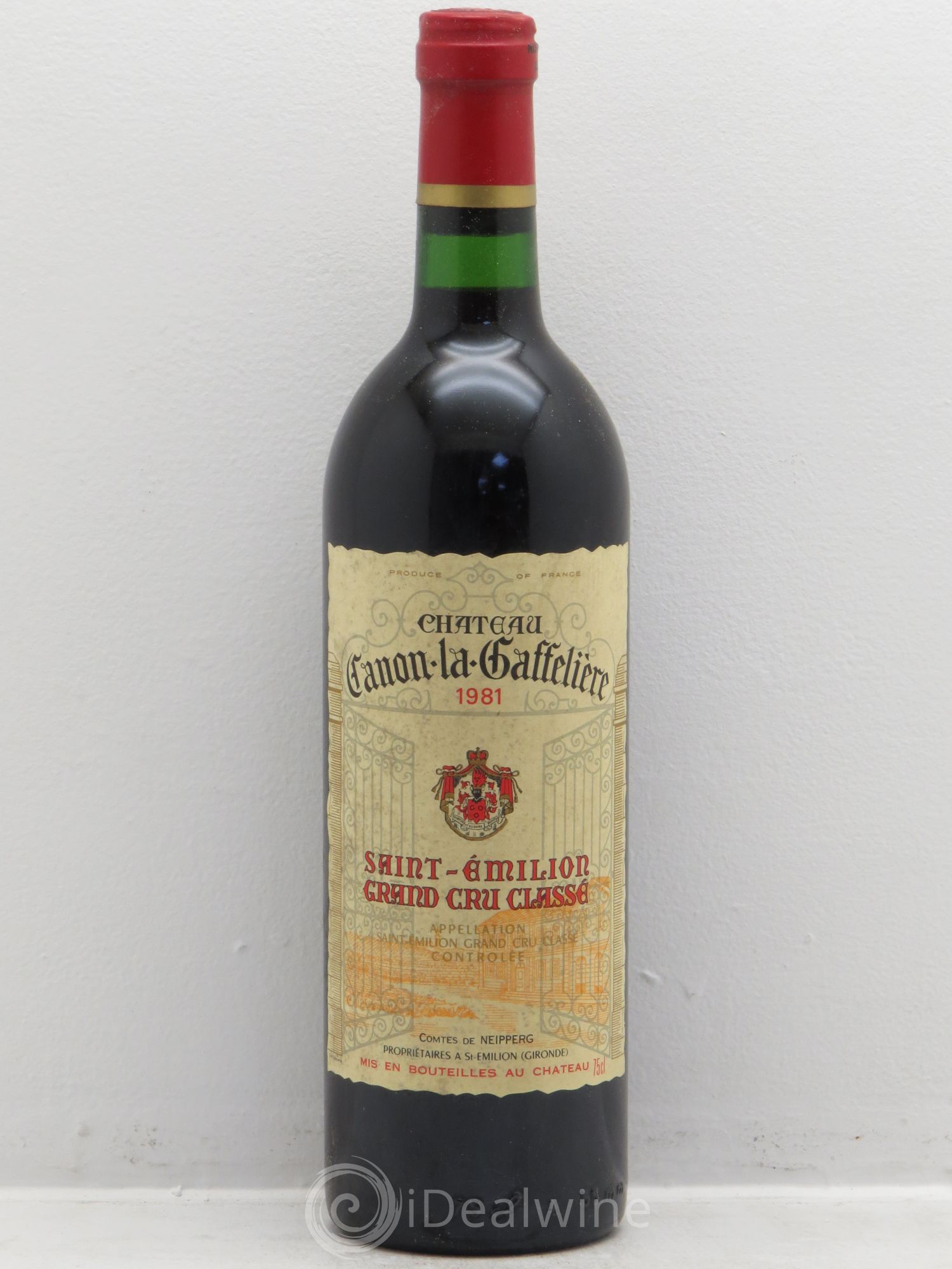 Château Canon la Gaffelière 1er Grand Cru Classé B 1981 - Lot de 1 bouteille - 0