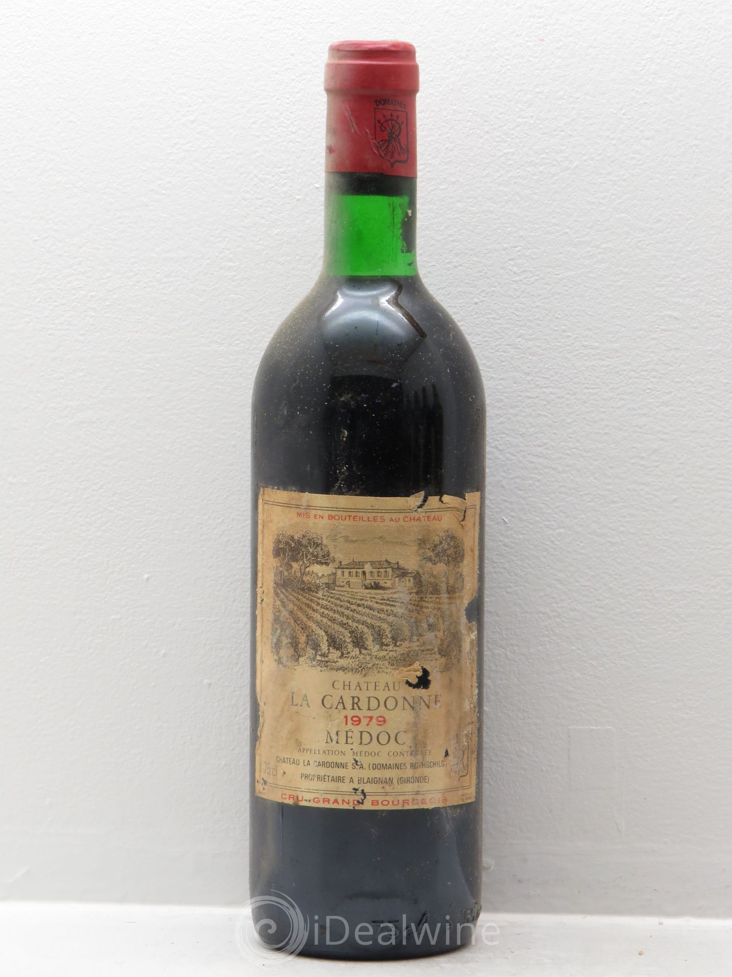 Château la Cardonne Cru Bourgeois (sans prix de réserve) 1979 - Lot de 6 bouteilles - 0
