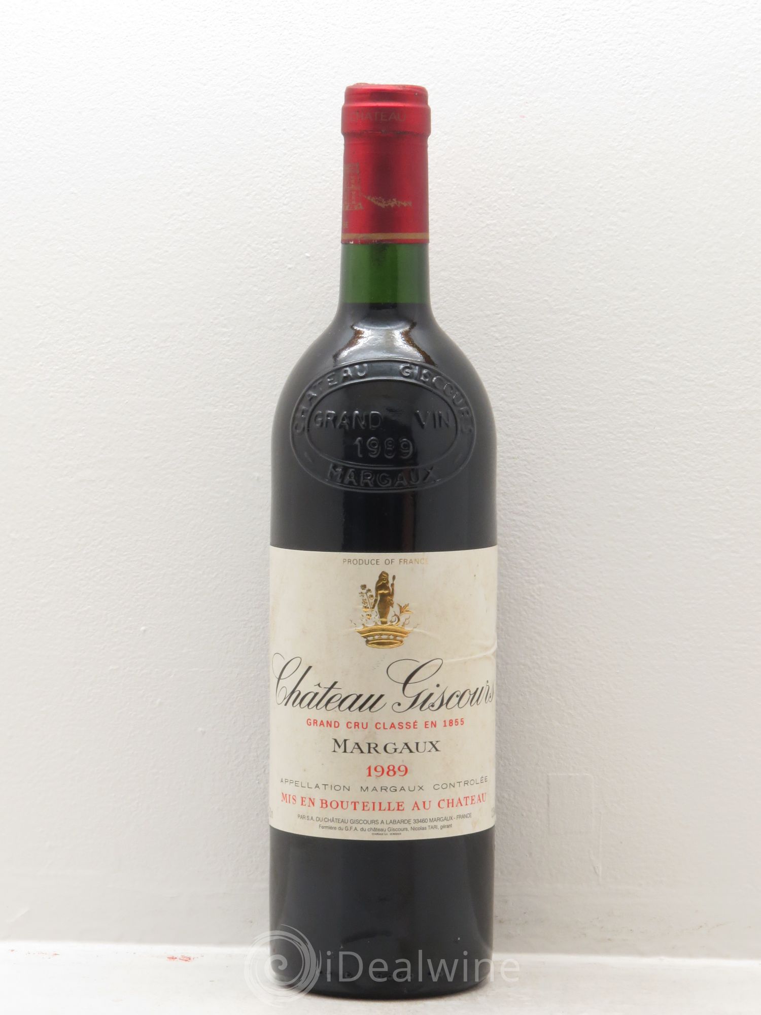 Château Giscours 3ème Grand Cru Classé 1989 - Lot de 1 bouteille - 0