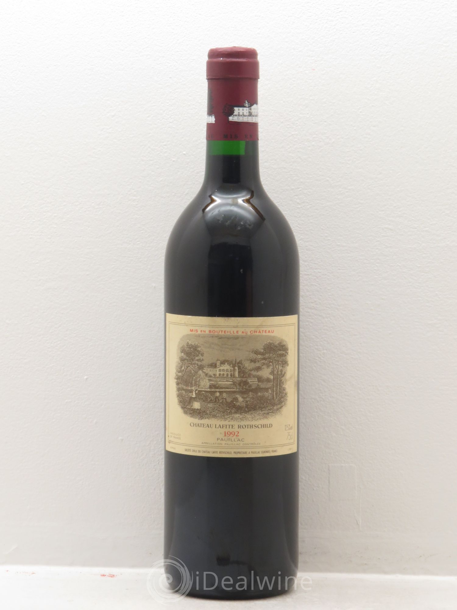Château Lafite Rothschild 1er Grand Cru Classé 1992 - Lot de 1 bouteille - 0