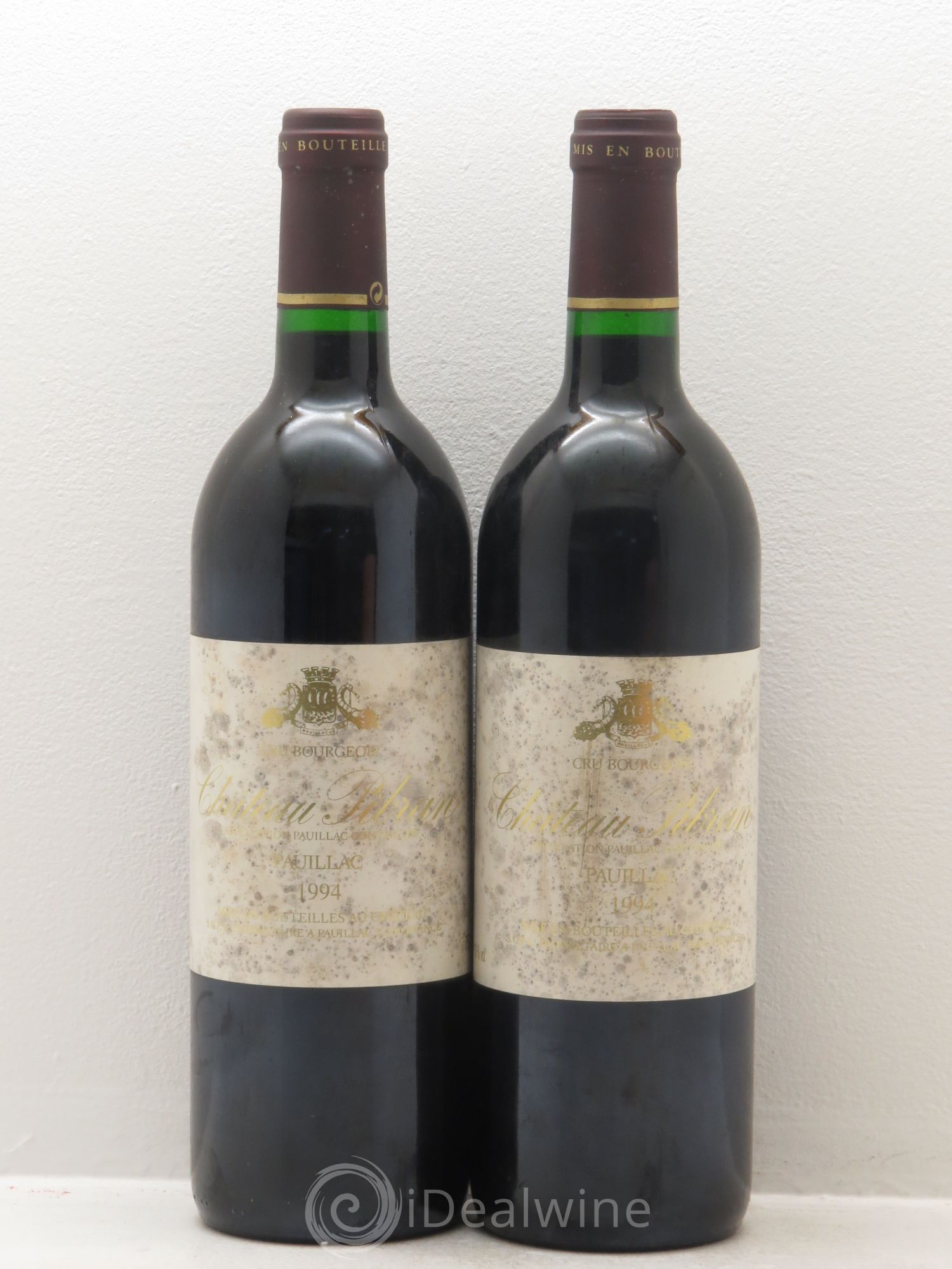 Château Pibran 1994 - Lot de 2 bouteilles - 0