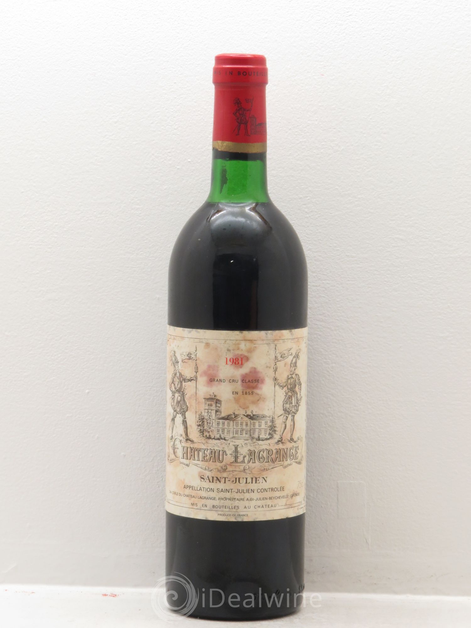 Château Lagrange 3ème Grand Cru Classé 1981 - Lot de 1 bouteille - 0