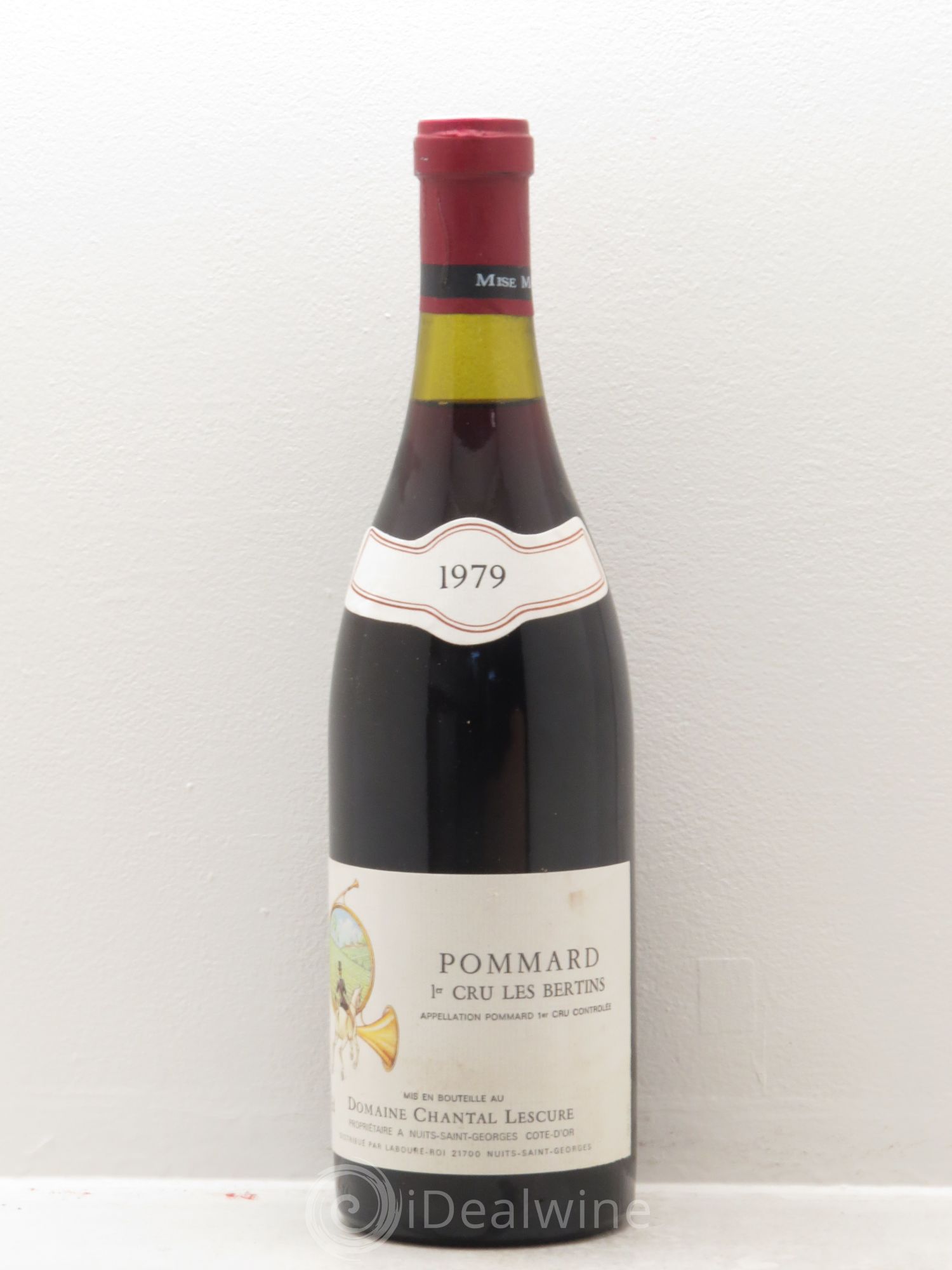 Pommard 1er Cru Les Bertins Chantal Lescure 1979 - Lot de 1 bouteille - 0