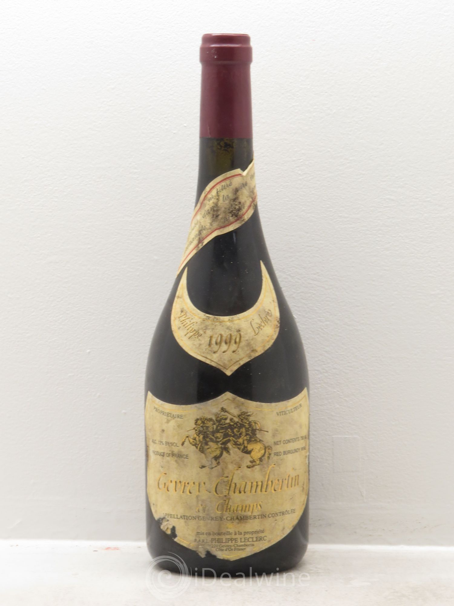 Gevrey-Chambertin En Champs - Philippe Leclerc 1999 - Posten von 1 Flasche - 0