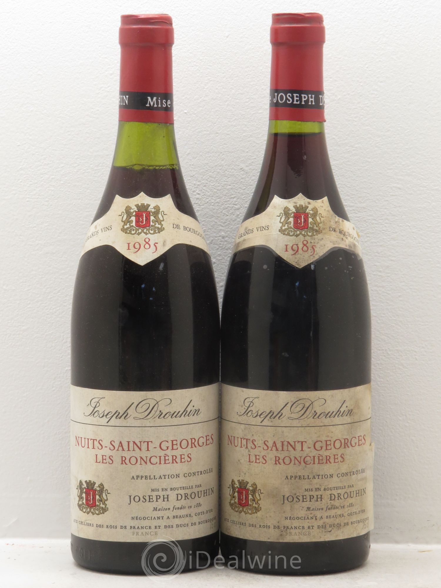 Nuits-Saint-Georges Les Roncières - Domaine Drouhin 1985 - Posten von 2 Flaschen - 0