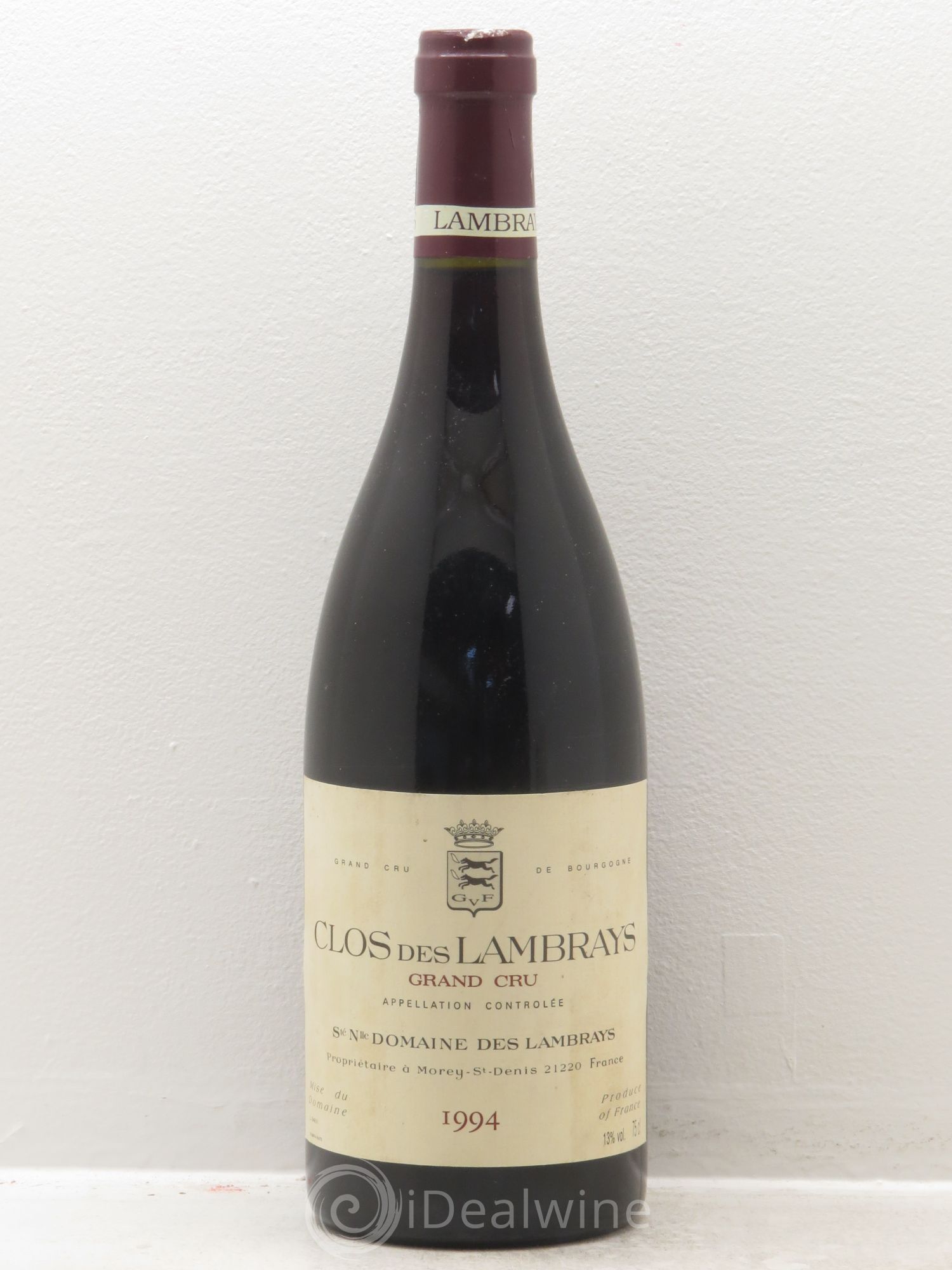 Clos des Lambrays Grand Cru Domaine des Lambrays 1994 - Lot de 1 bouteille - 0