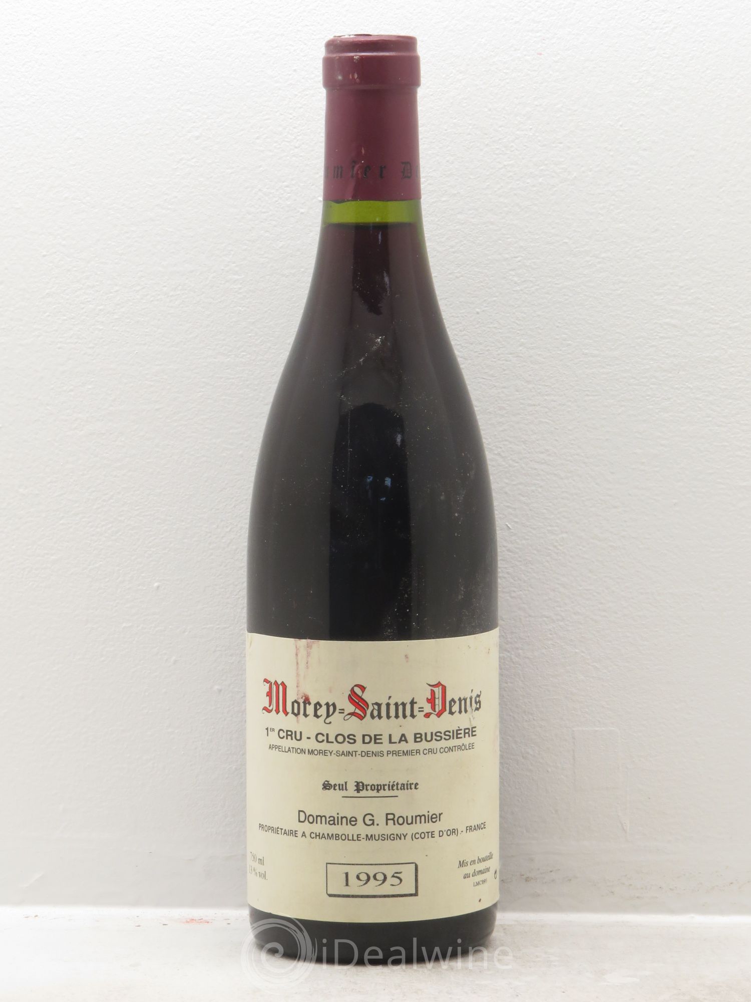 Morey-Saint-Denis 1er Cru Clos de la Bussière Georges Roumier (Domaine) 1995 - Lot de 1 bouteille - 0