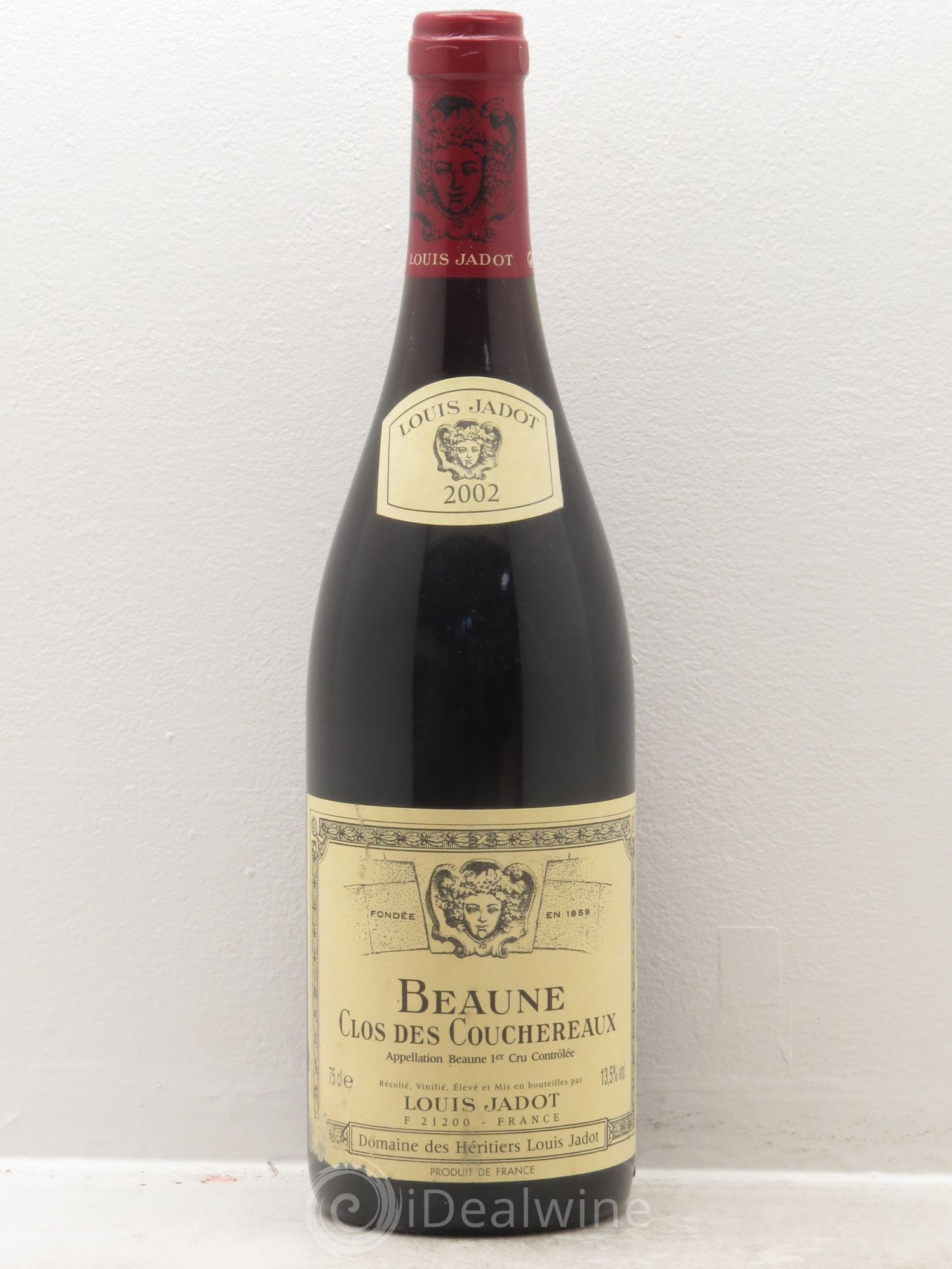Beaune Clos des Couchereaux - Domaine Louis Jadot 2002 - Posten von 1 Flasche - 0