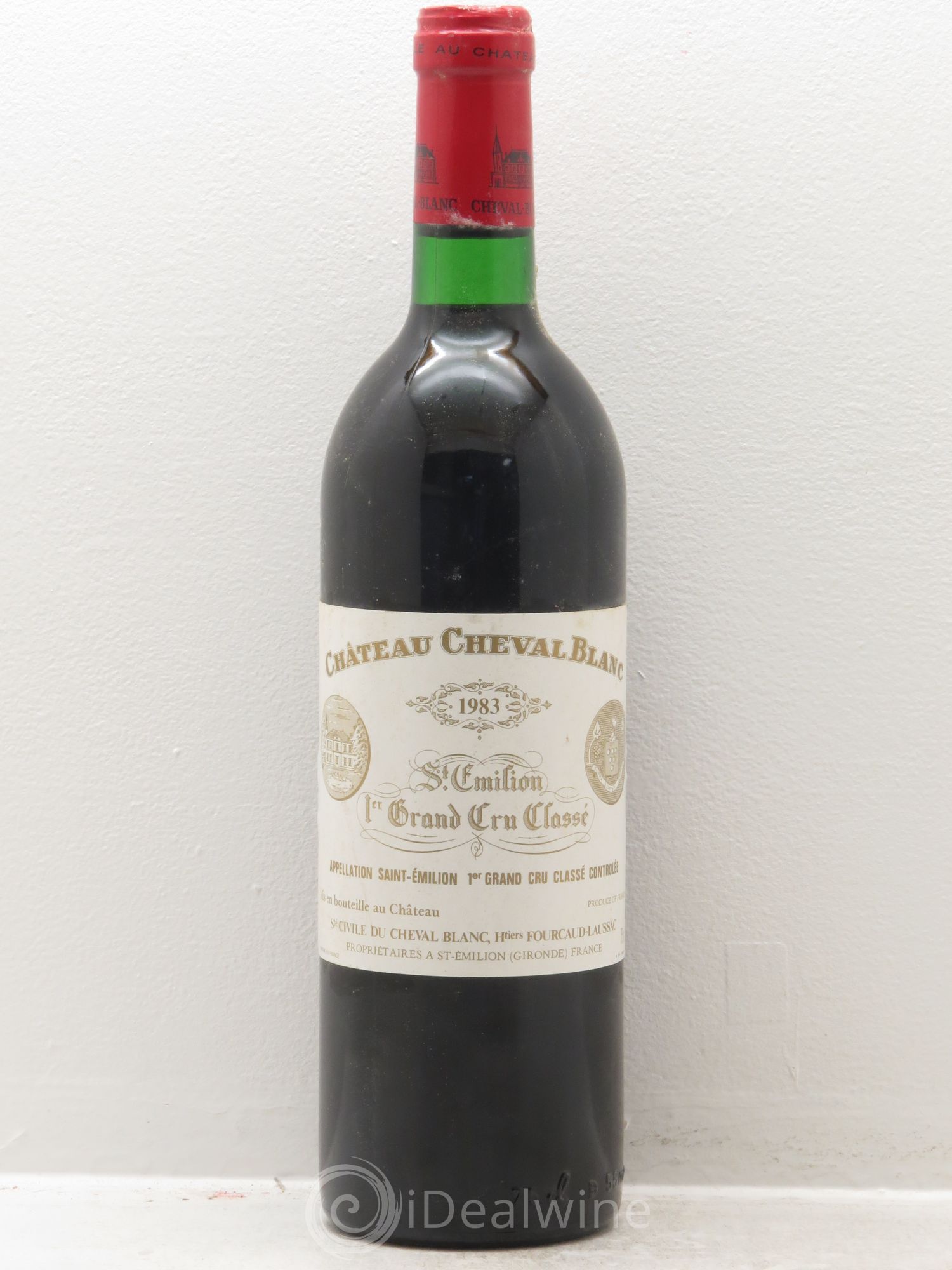 Château Cheval Blanc 1er Grand Cru Classé A 1983 - Lot de 1 bouteille - 0
