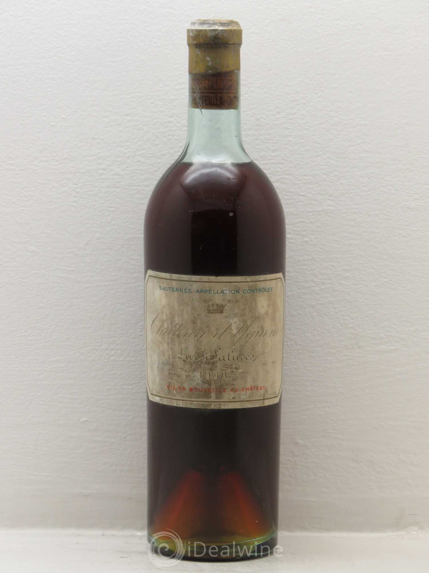 Château d' Yquem 1er Cru Classé Supérieur 1938 - Lotto di 1 bottiglia - 0