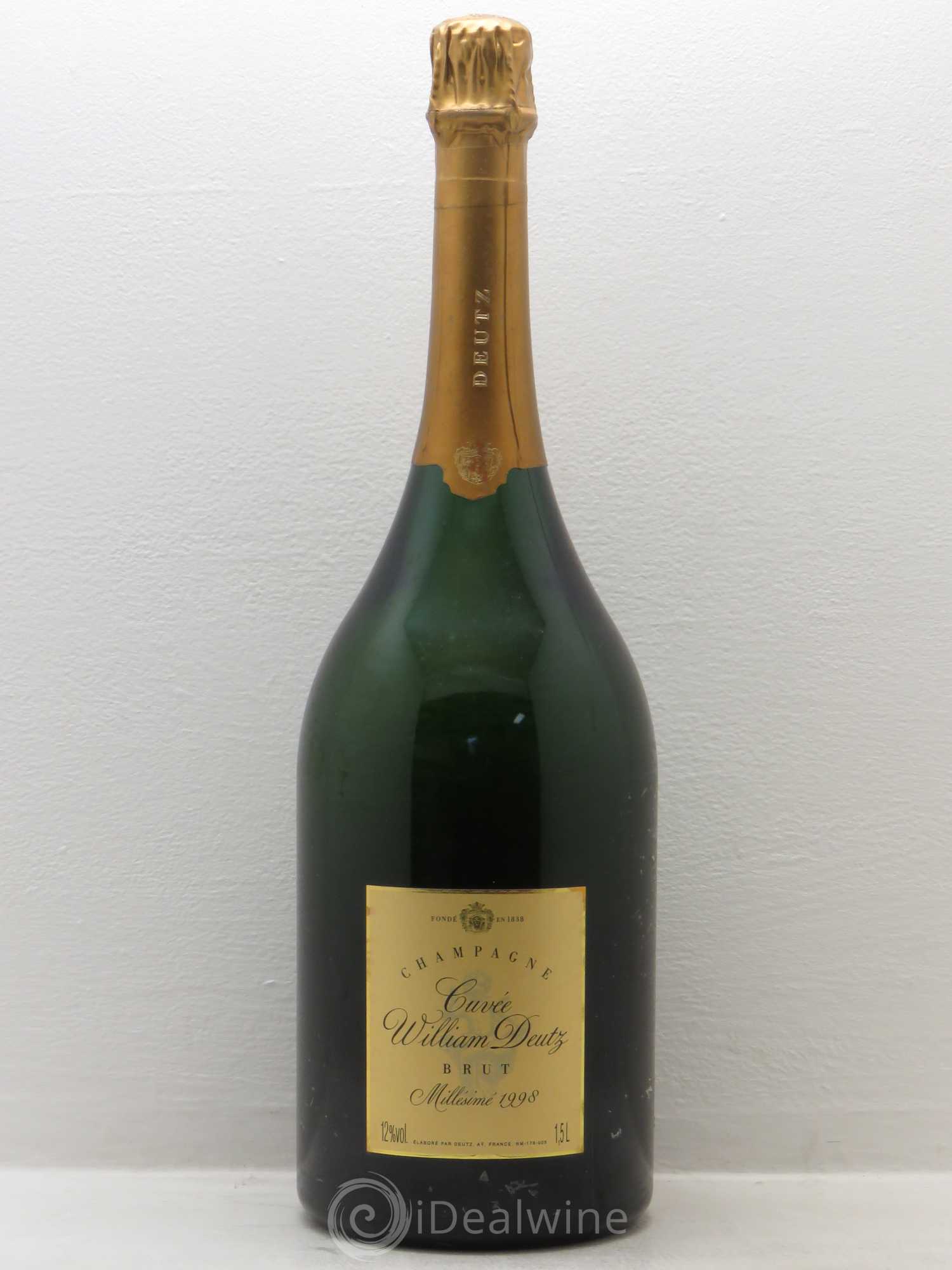 Cuvée William Deutz Deutz 1998 - Lot de 1 magnum - 0