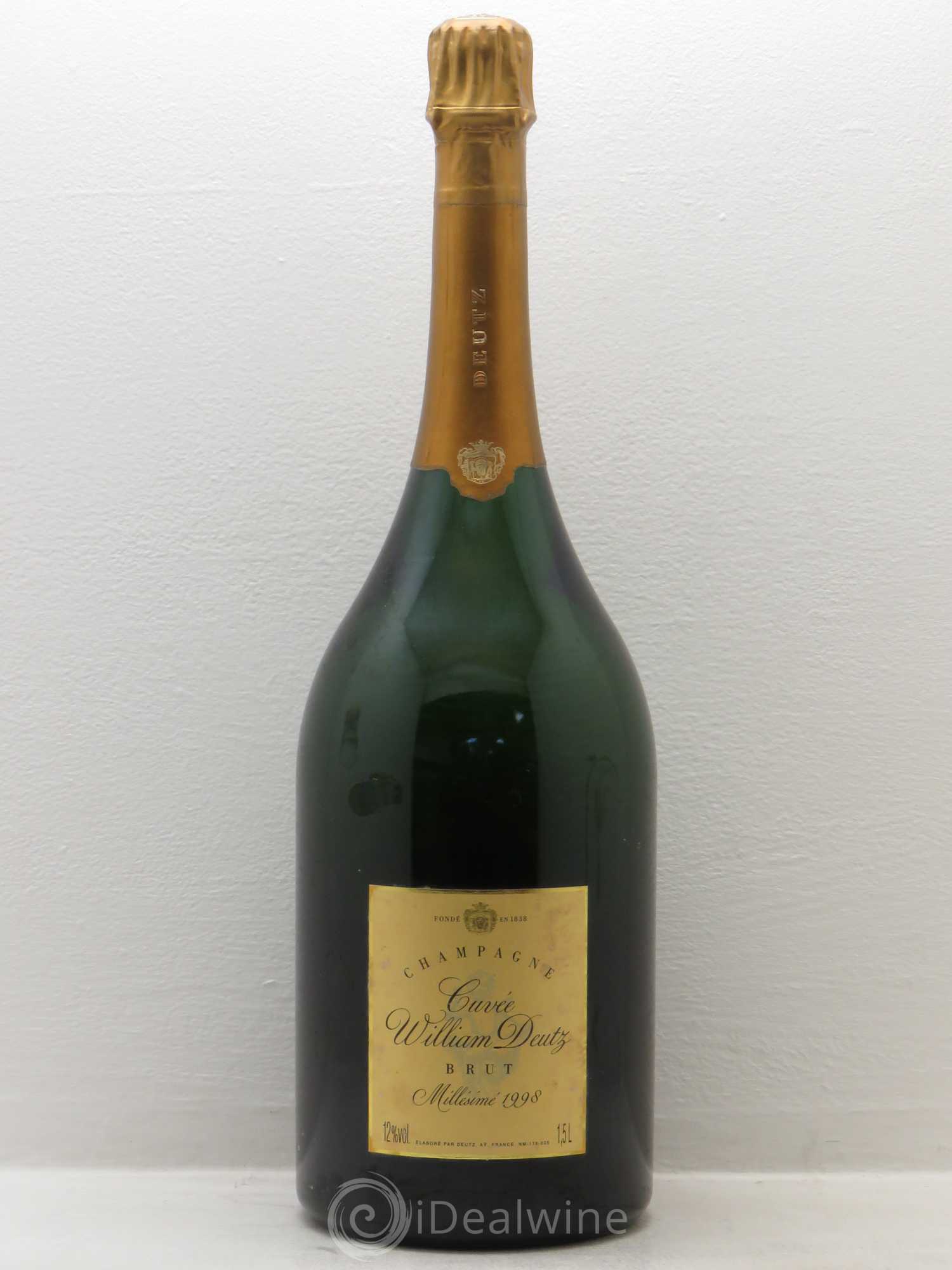 Cuvée William Deutz Deutz 1998 - Lot de 1 magnum - 0
