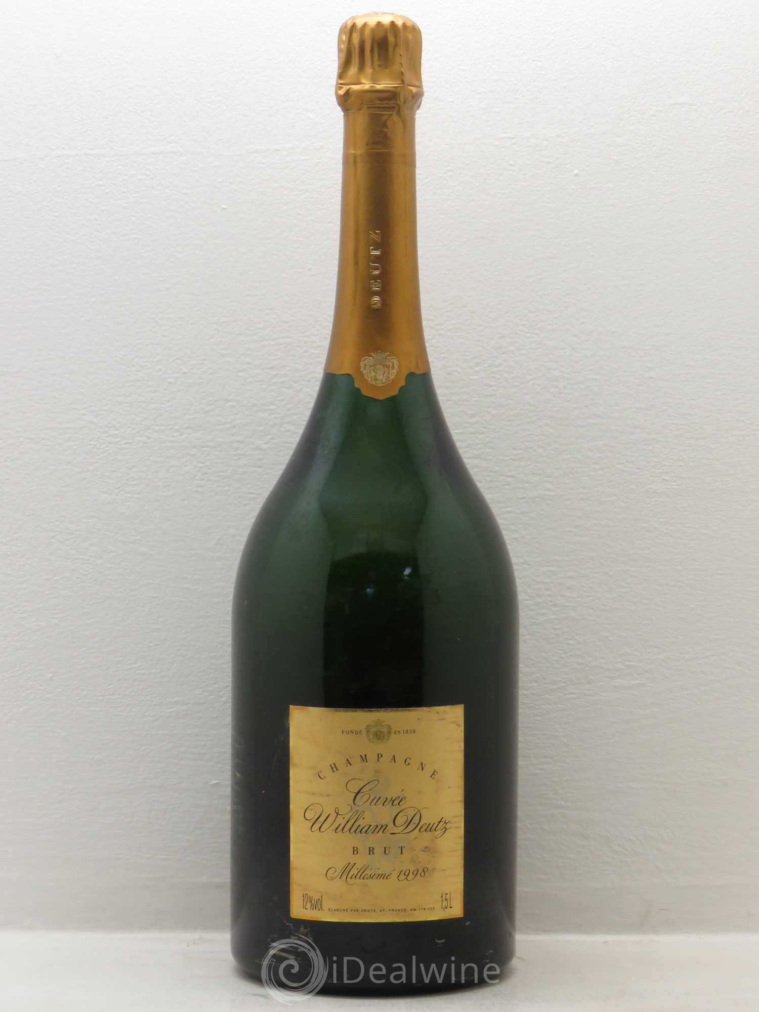 Cuvée William Deutz Deutz 1998 - Lot de 1 magnum - 0