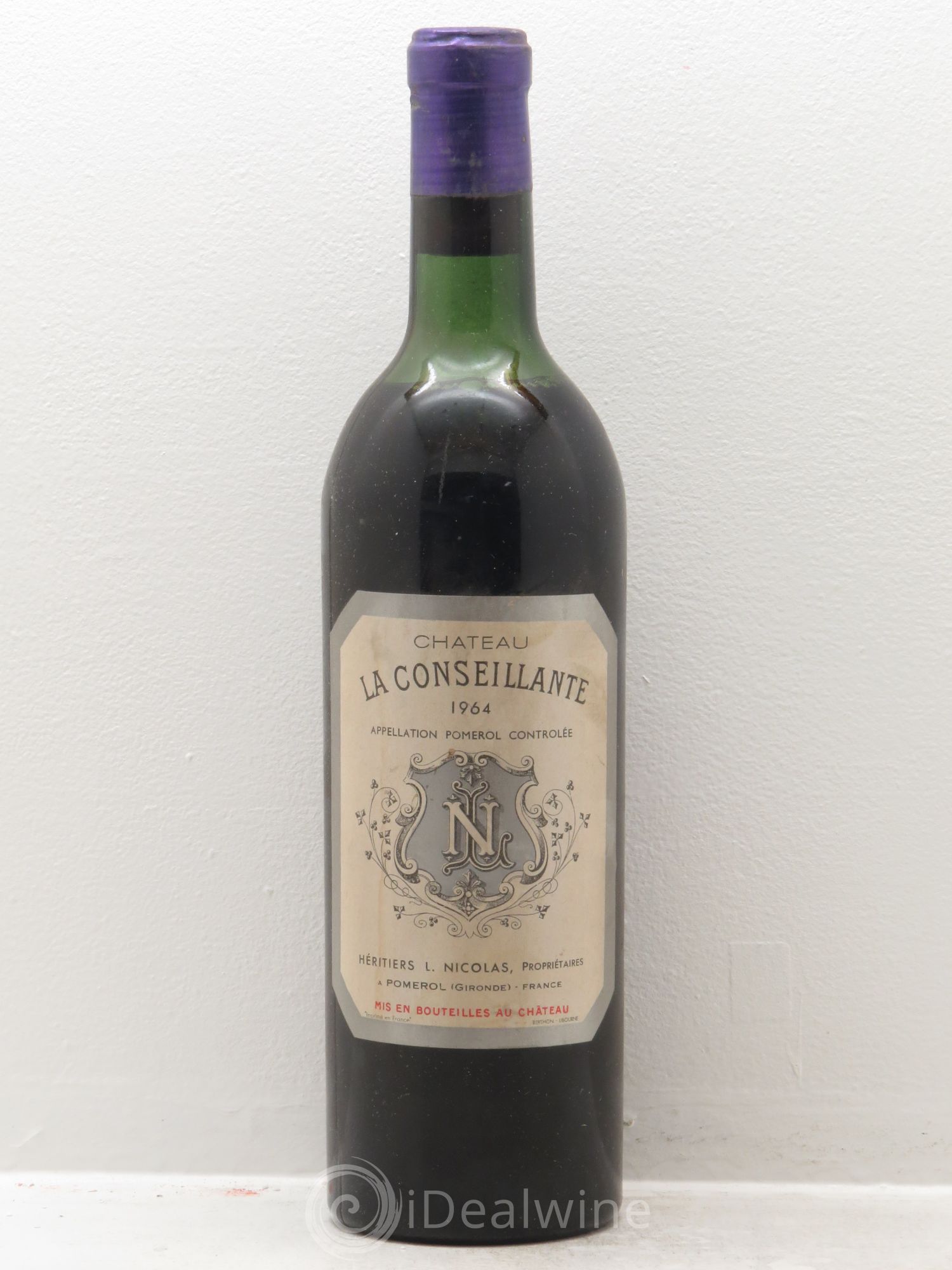 Château la Conseillante 1964 - Lot de 1 bouteille - 0