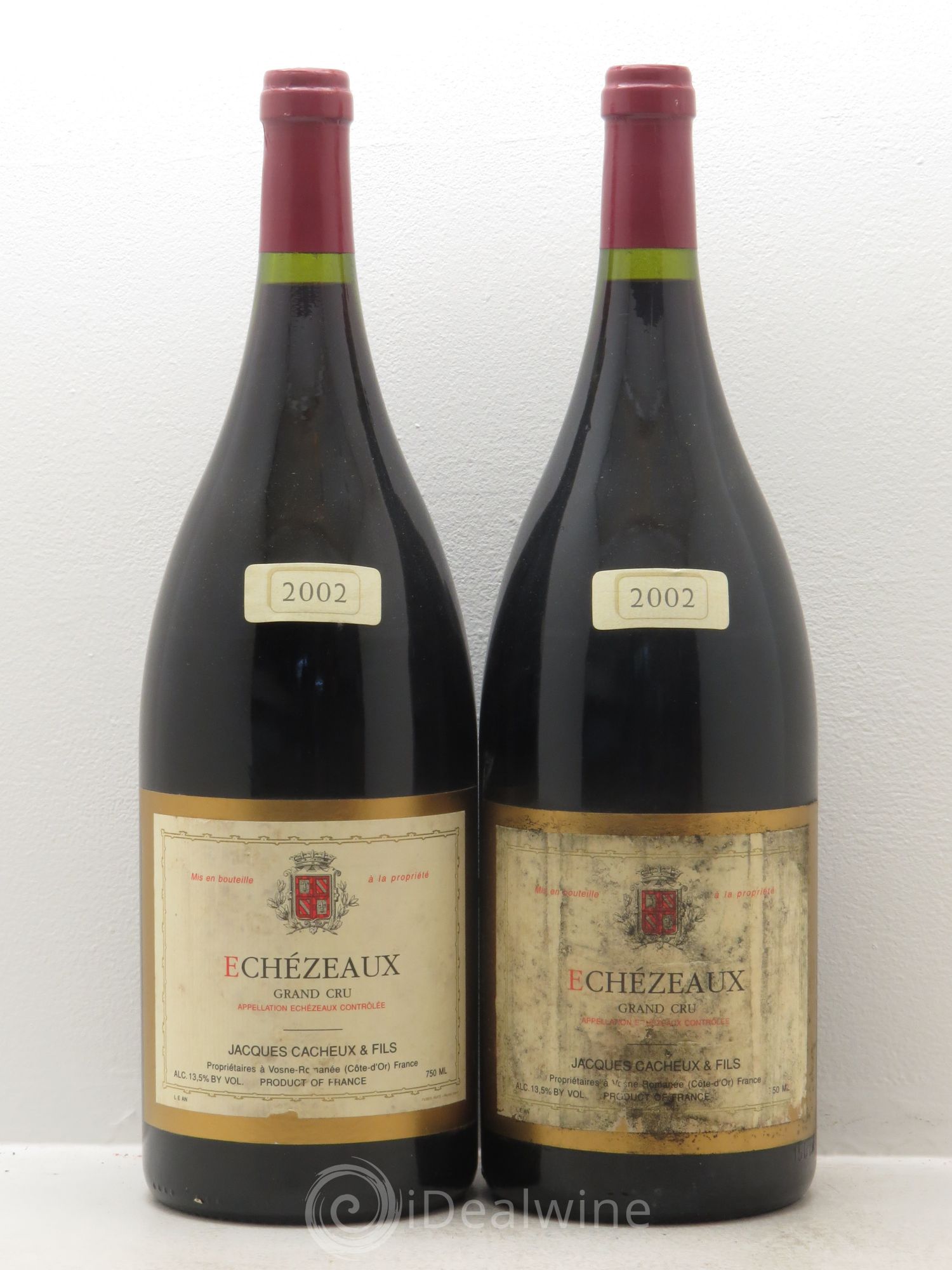 Echezeaux Grand Cru Jacques Cacheux 2002 - Lot de 2 magnums - 0