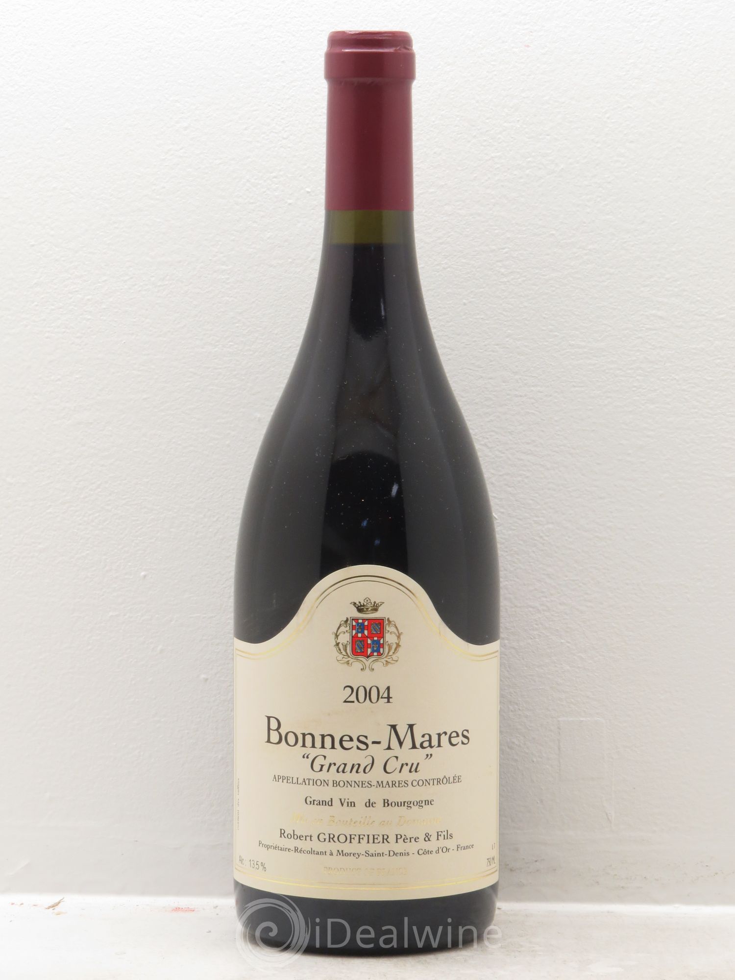 Bonnes-Mares Grand Cru Robert Groffier Père & Fils (Domaine) 2004 - Lot de 1 bouteille - 0