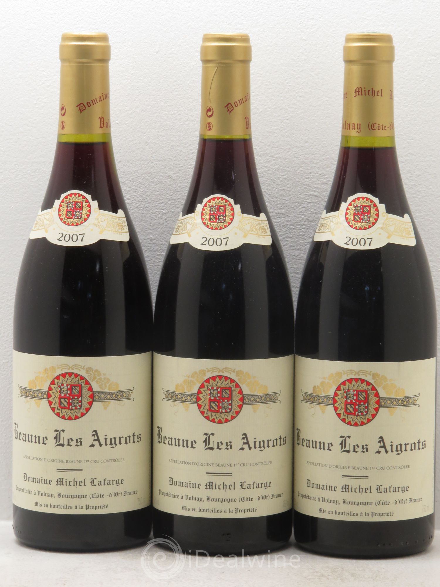 Beaune 1er Cru 2007 - Lot de 3 bouteilles - 0