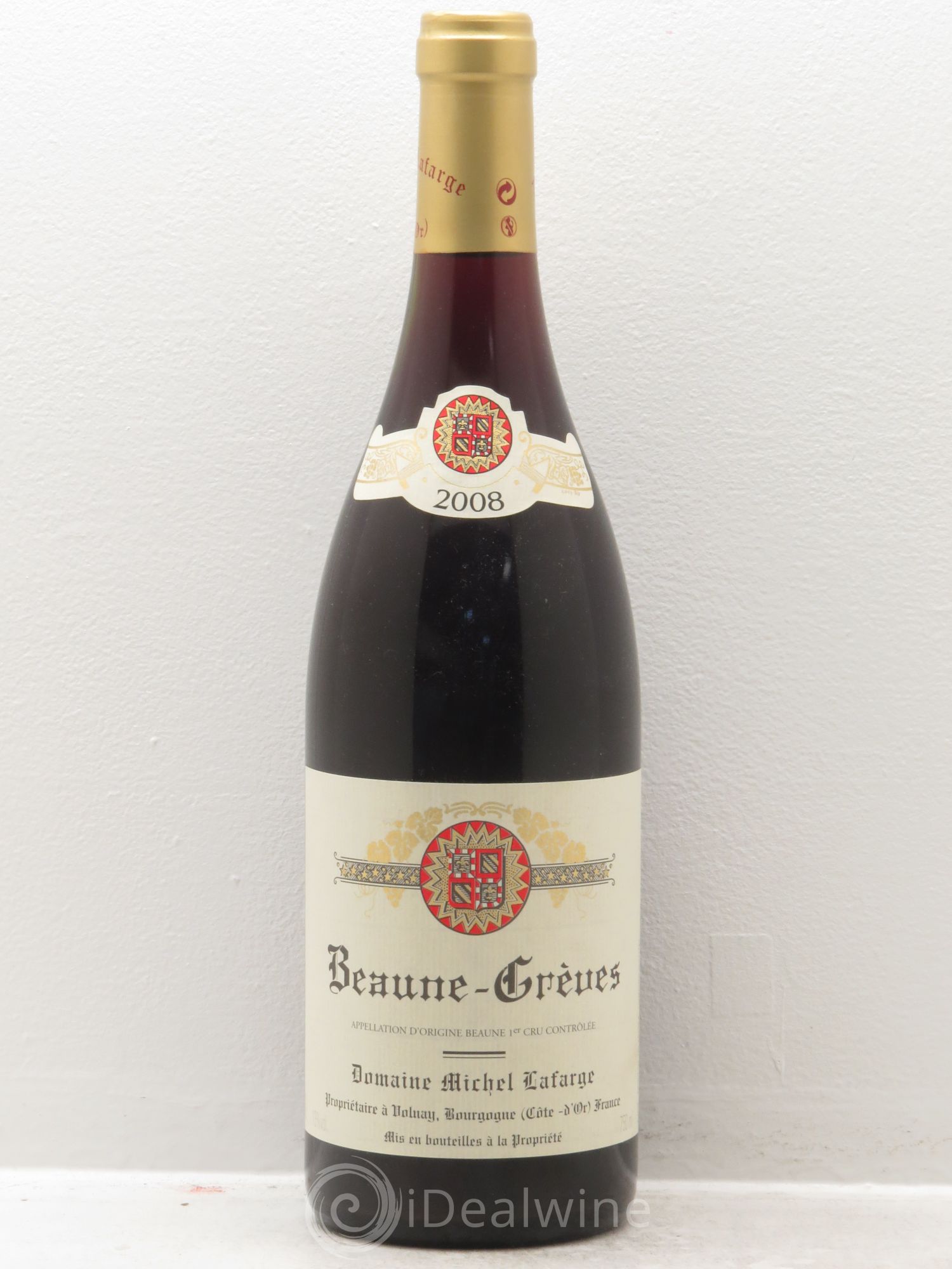 Beaune 1er Cru Grèves Lafarge (Domaine) 2008 - Lot de 6 bouteilles - 0