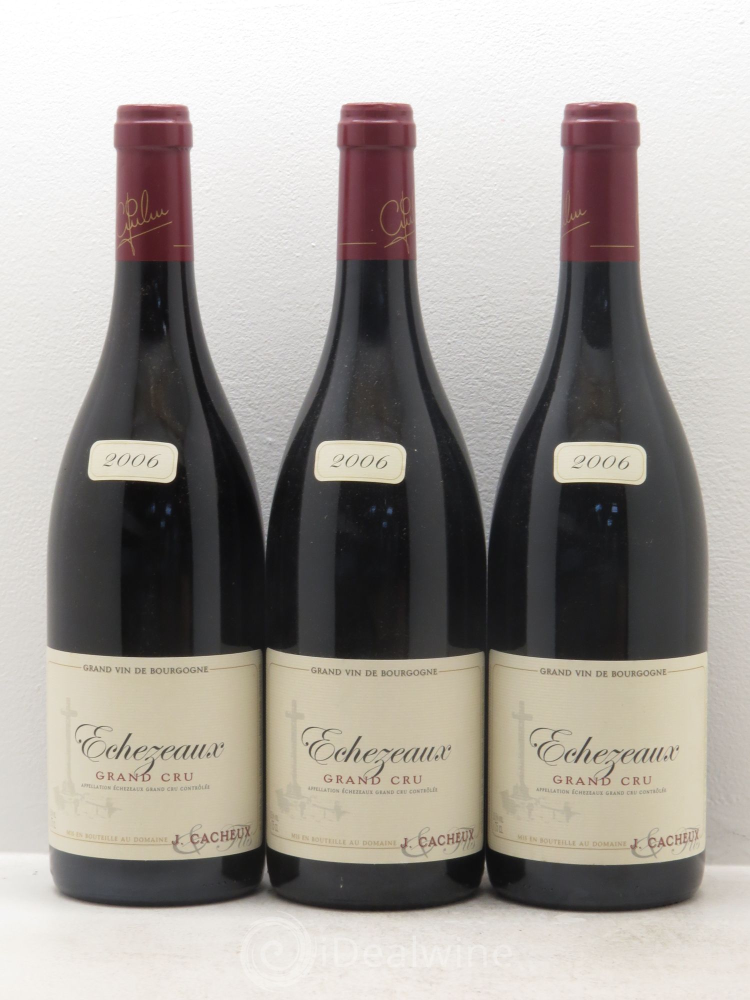 Echezeaux Grand Cru Jacques Cacheux 2006 - Lot de 3 bouteilles - 0