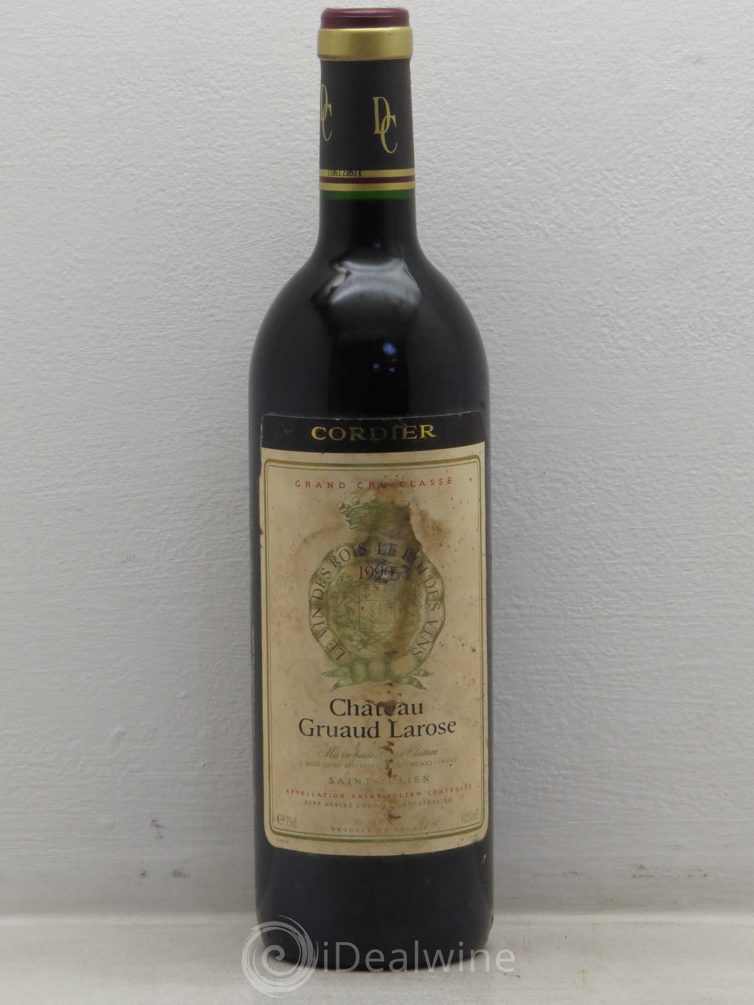 Château Gruaud Larose 2ème Grand Cru Classé 1990 - Lot de 1 bouteille - 0