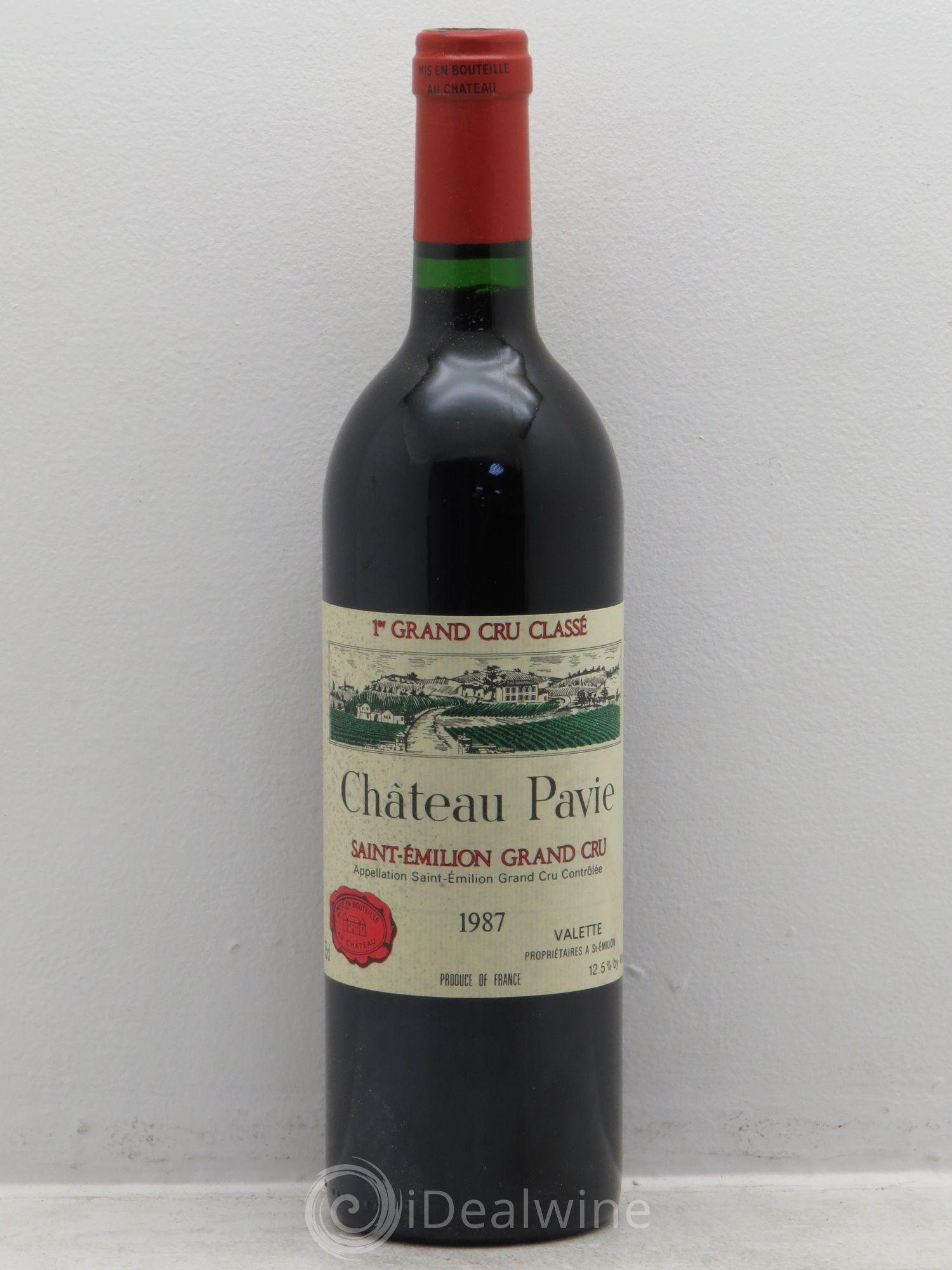Château Pavie 1er Grand Cru Classé A 1987 - Lot de 12 bouteilles - 0