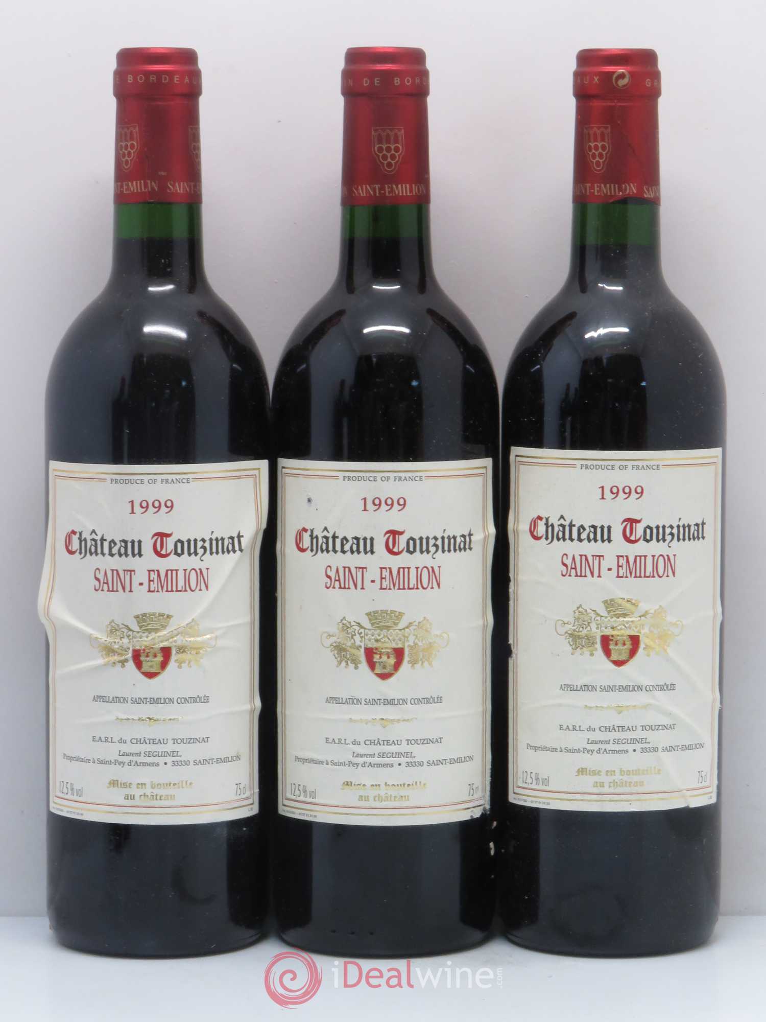 Château Touzinat 1999 - Lot of 6 bottles - 1