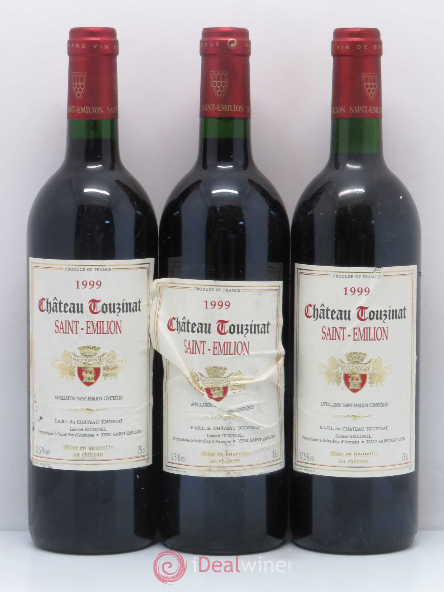 Château Touzinat 1999 - Lot of 6 bottles - 2
