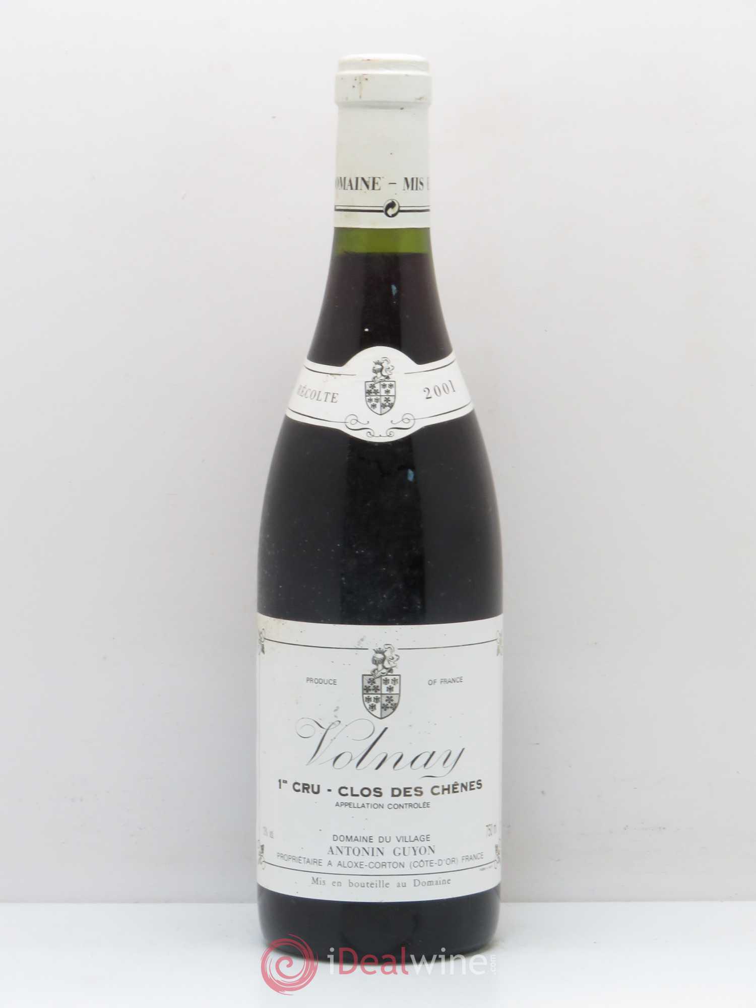 Volnay 1er Cru Clos des Chenes Domaine Guyon 2001 - Posten von 1 Flasche - 0
